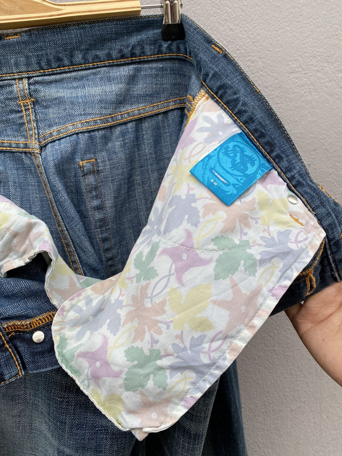 Swagger 💥Japanese Brand “SWAGGER” Splash Paint Technique Denim Size US 32 / EU 48 - 20 Thumbnail
