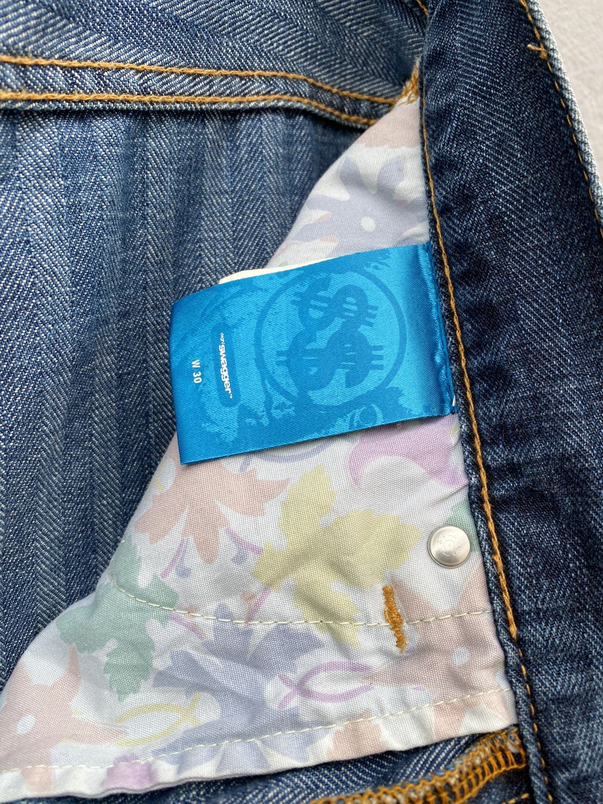 Swagger 💥Japanese Brand “SWAGGER” Splash Paint Technique Denim Size US 32 / EU 48 - 15 Thumbnail