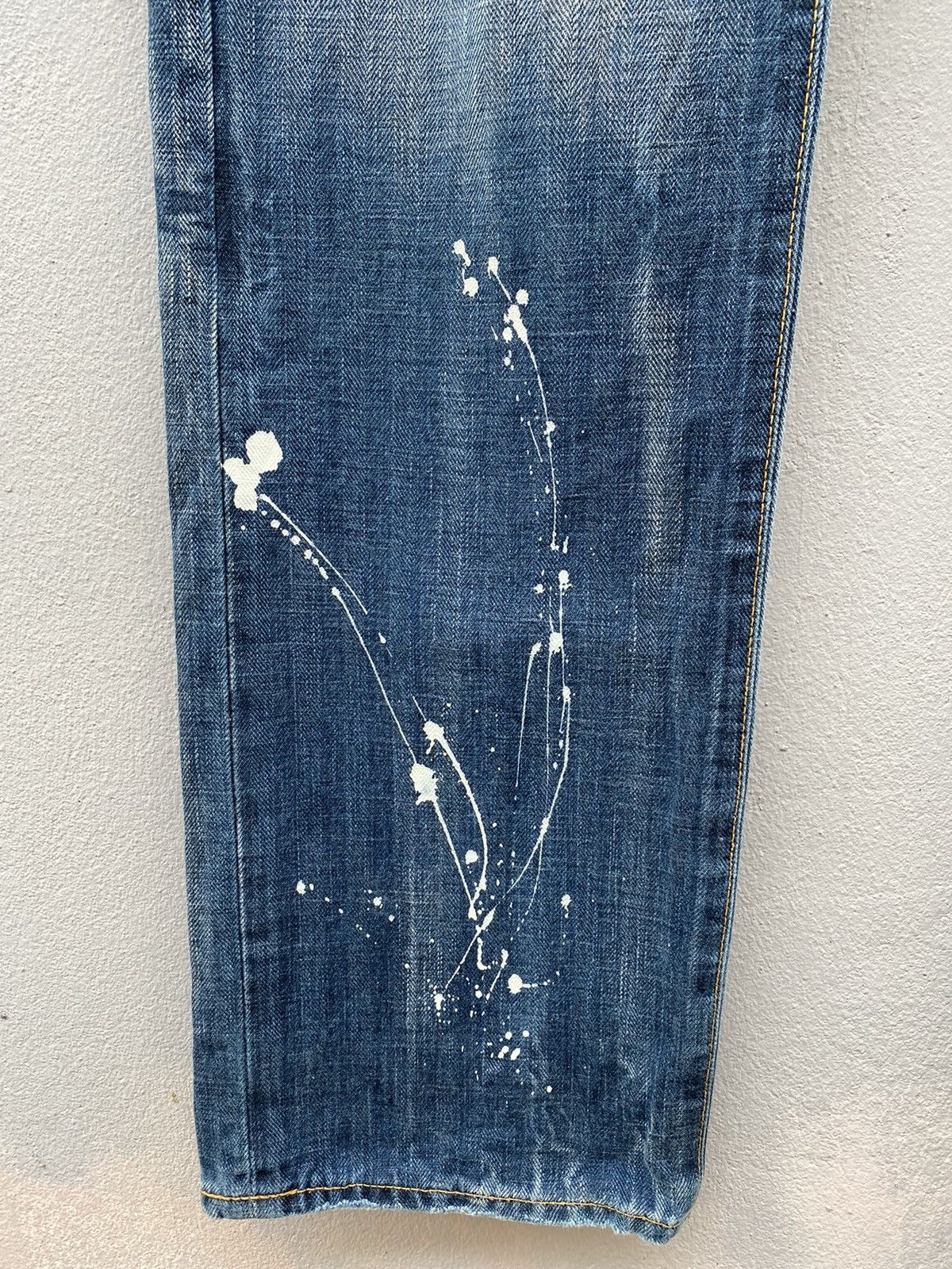 Swagger 💥Japanese Brand “SWAGGER” Splash Paint Technique Denim Size US 32 / EU 48 - 6 Thumbnail