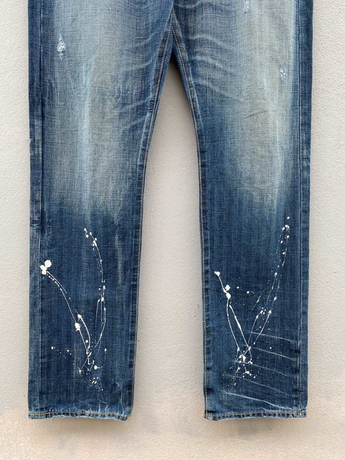 Swagger 💥Japanese Brand “SWAGGER” Splash Paint Technique Denim Size US 32 / EU 48 - 4 Thumbnail