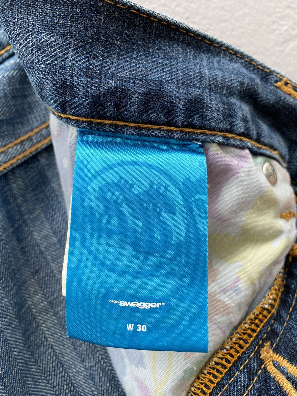 Swagger 💥Japanese Brand “SWAGGER” Splash Paint Technique Denim Size US 32 / EU 48 - 16 Thumbnail