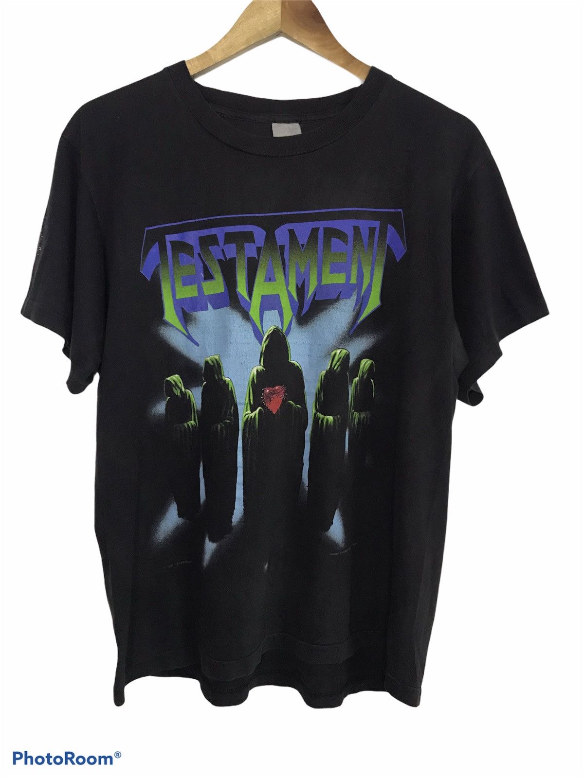 Vintage 80s Testament Euro Tour T Shirt