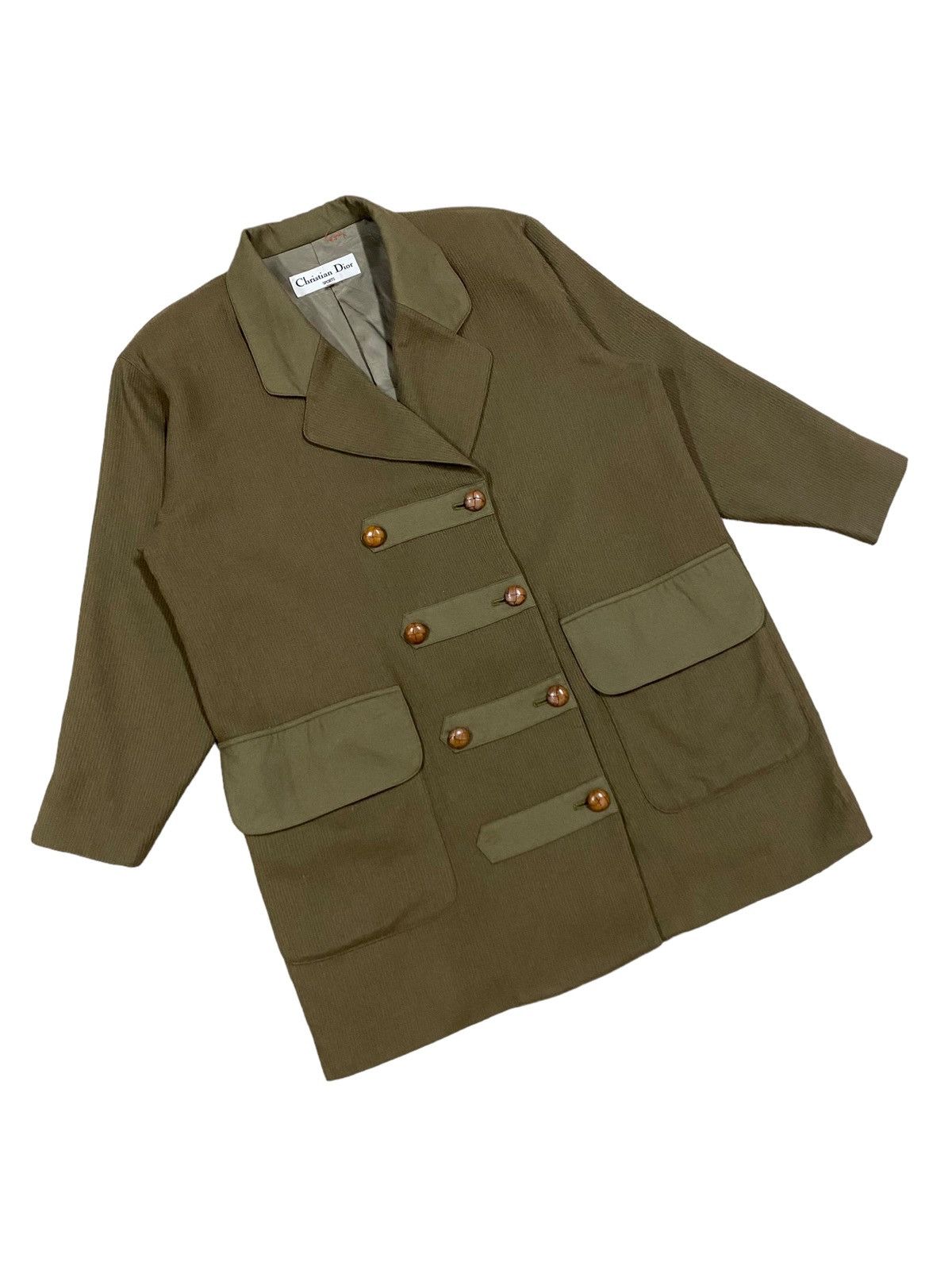 Christian Dior Monsieur × Vintage Vtg🔥Christian Dior Sports Double Breasted Wool Jacket Size US M / EU 48-50 / 2 - 5 Thumbnail