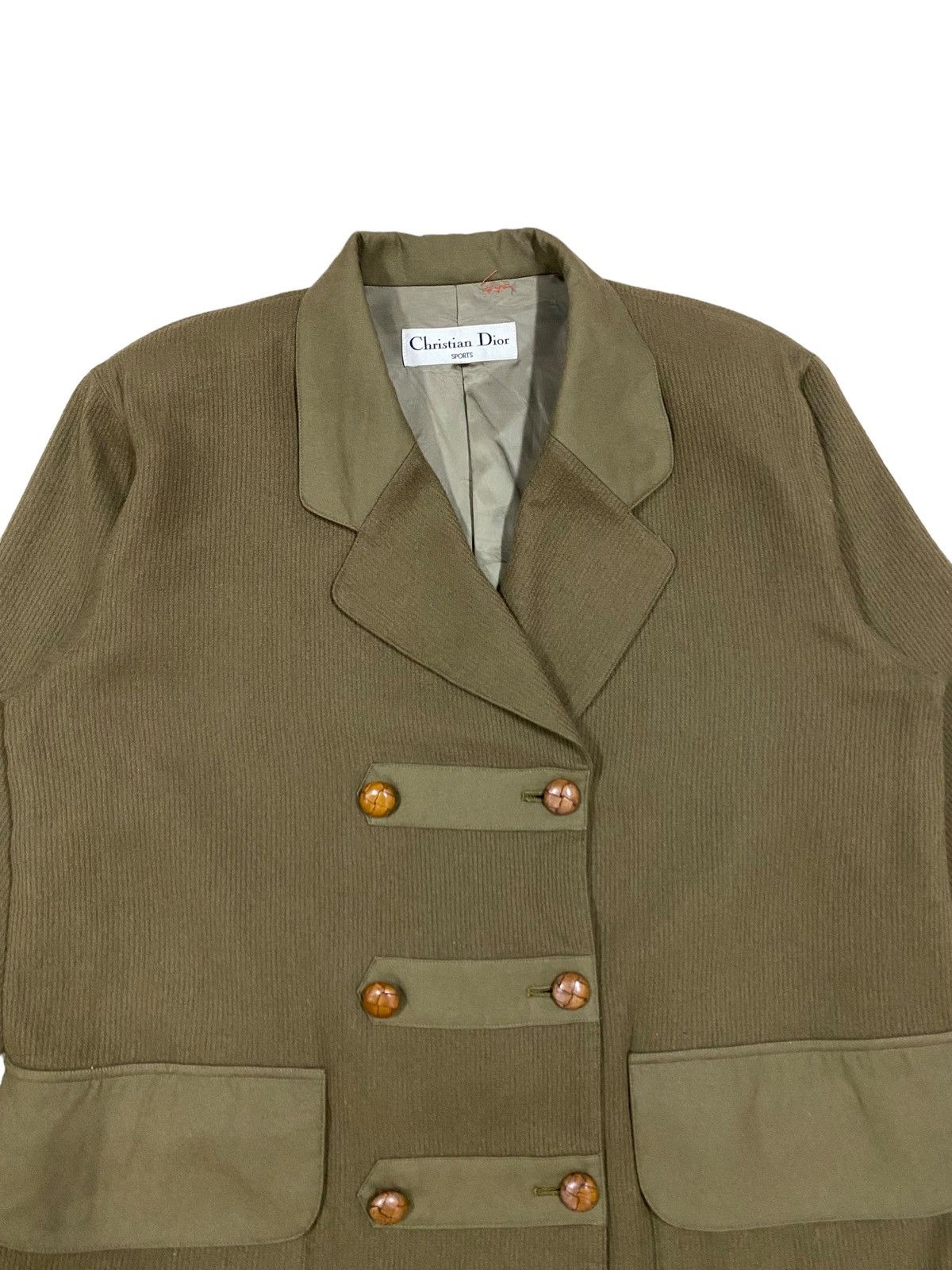 Christian Dior Monsieur × Vintage Vtg🔥Christian Dior Sports Double Breasted Wool Jacket Size US M / EU 48-50 / 2 - 3 Thumbnail