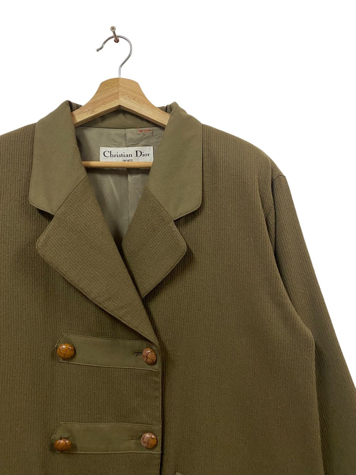 Christian Dior Monsieur × Vintage Vtg🔥Christian Dior Sports Double Breasted Wool Jacket Size US M / EU 48-50 / 2 - 16 Thumbnail
