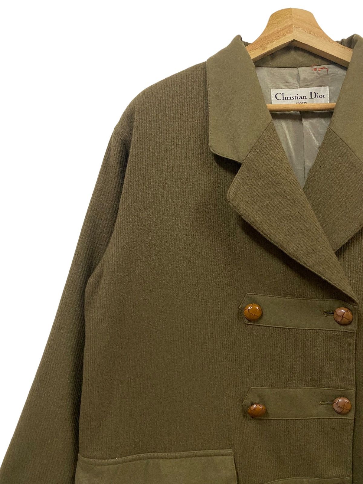 Christian Dior Monsieur × Vintage Vtg🔥Christian Dior Sports Double Breasted Wool Jacket Size US M / EU 48-50 / 2 - 15 Thumbnail
