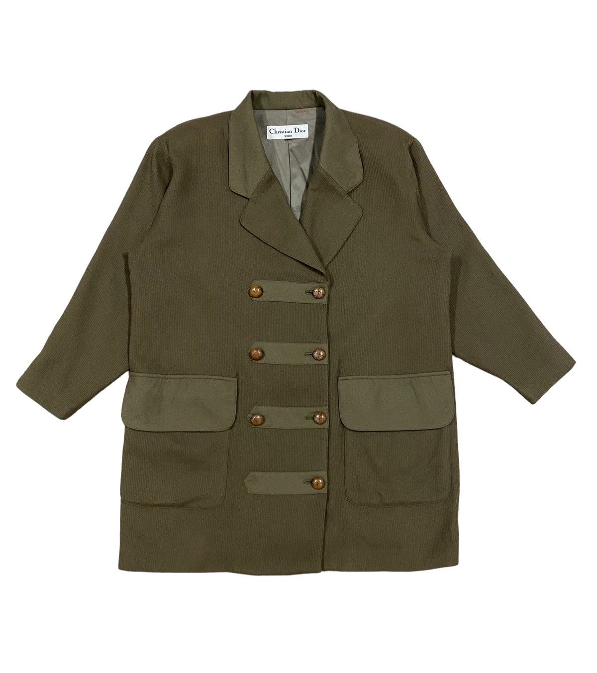 Christian Dior Monsieur × Vintage Vtg🔥Christian Dior Sports Double Breasted Wool Jacket Size US M / EU 48-50 / 2 - 1 Thumbnail