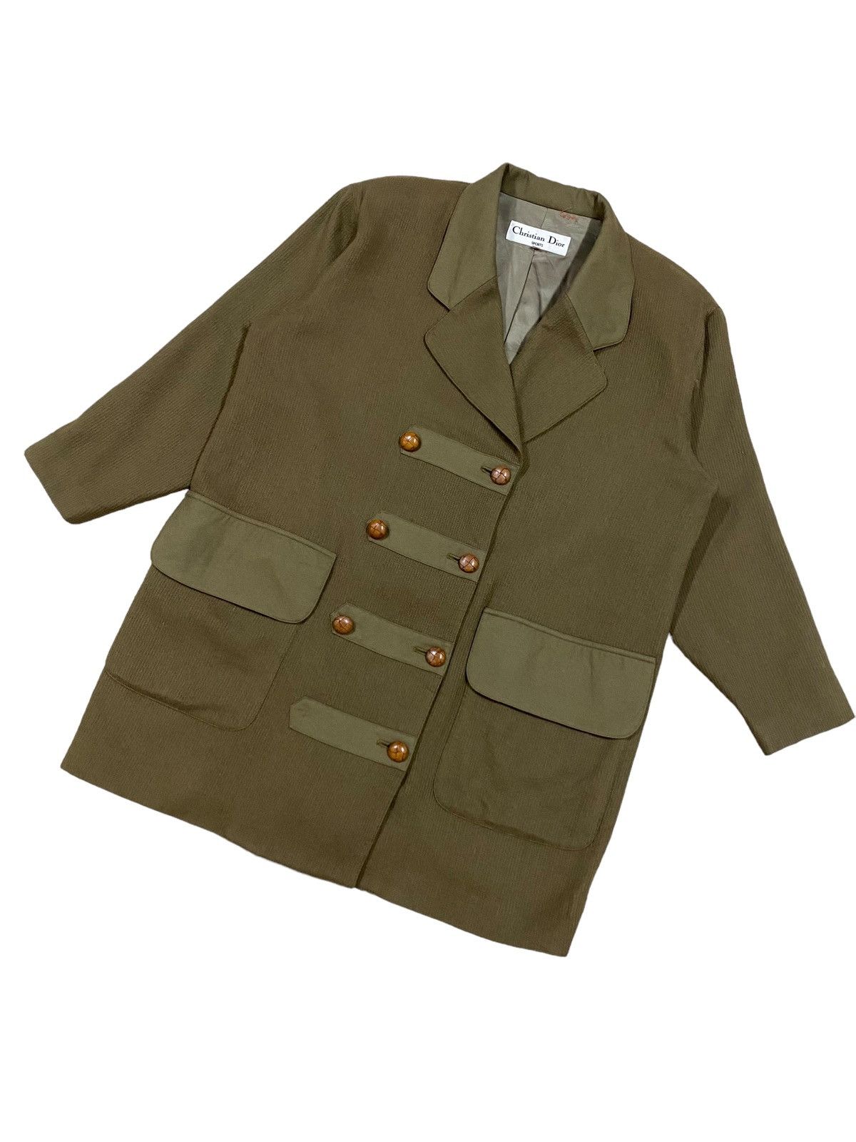 Christian Dior Monsieur × Vintage Vtg🔥Christian Dior Sports Double Breasted Wool Jacket Size US M / EU 48-50 / 2 - 6 Thumbnail
