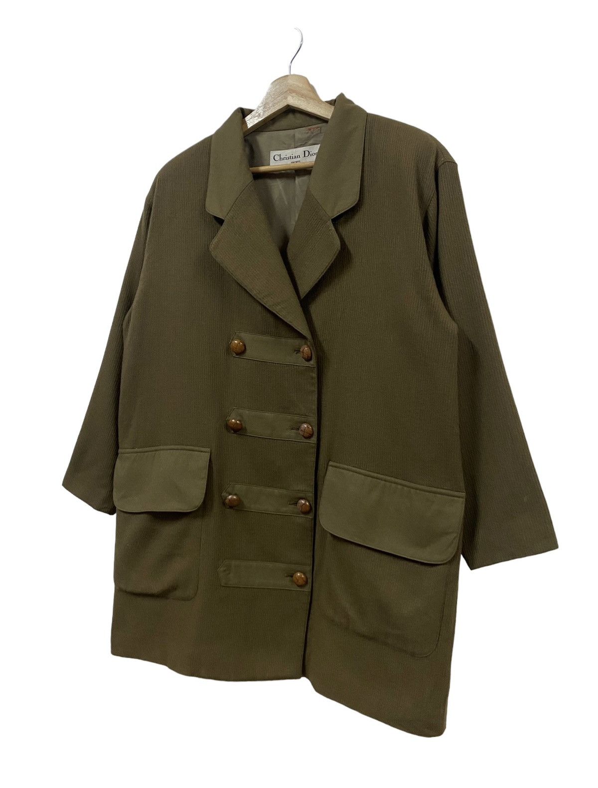 Christian Dior Monsieur × Vintage Vtg🔥Christian Dior Sports Double Breasted Wool Jacket Size US M / EU 48-50 / 2 - 14 Thumbnail
