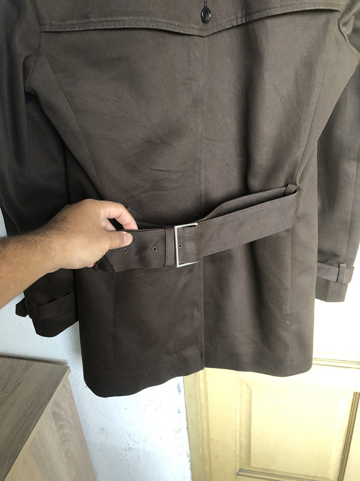 Yohji Yamamoto Vintage INED Homme by Yohji Yamamoto Dark Brown Jacket Size US M / EU 48-50 / 2 - 17 Thumbnail