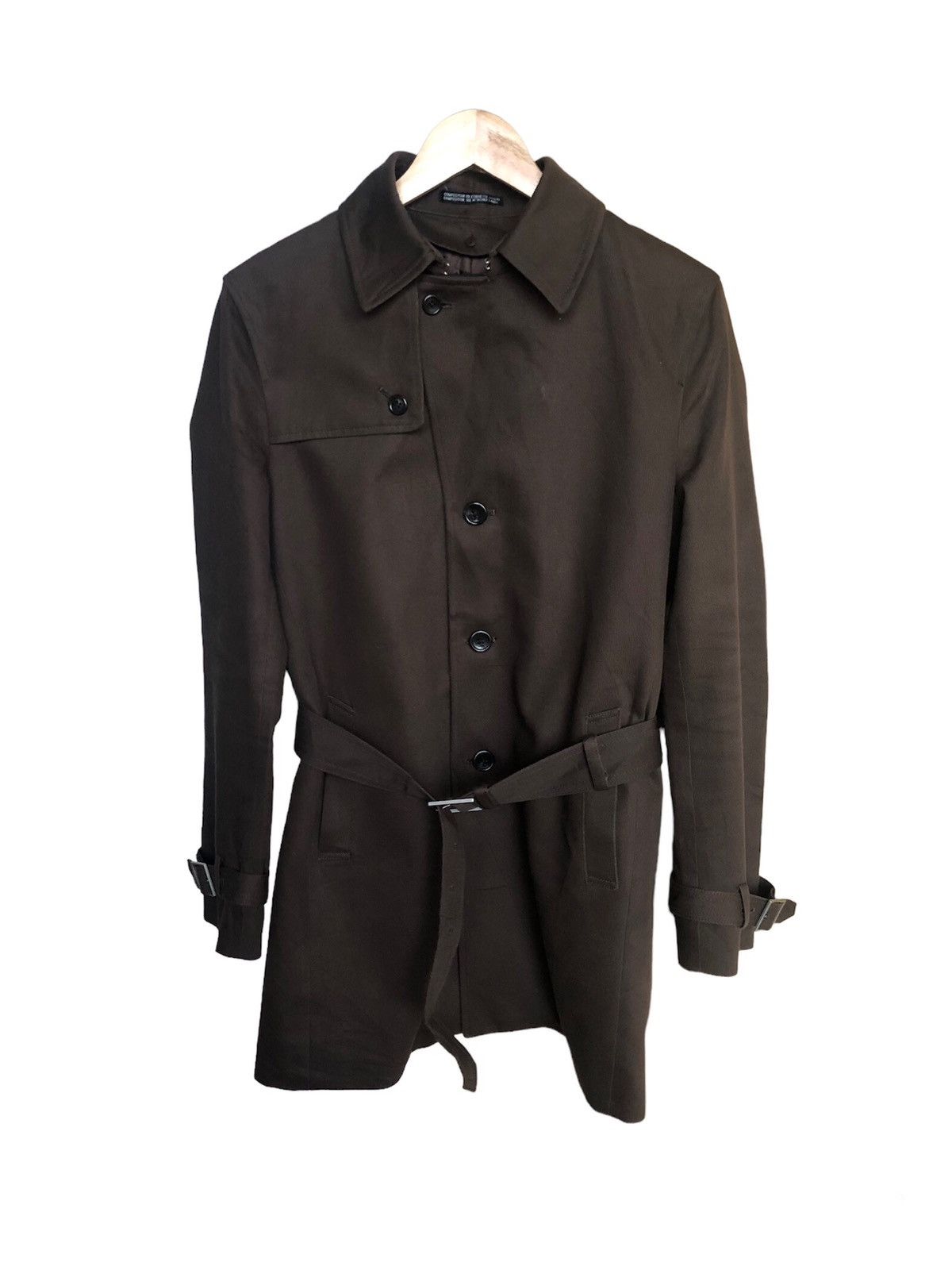 Yohji Yamamoto Vintage INED Homme by Yohji Yamamoto Dark Brown Jacket Size US M / EU 48-50 / 2 - 5 Thumbnail