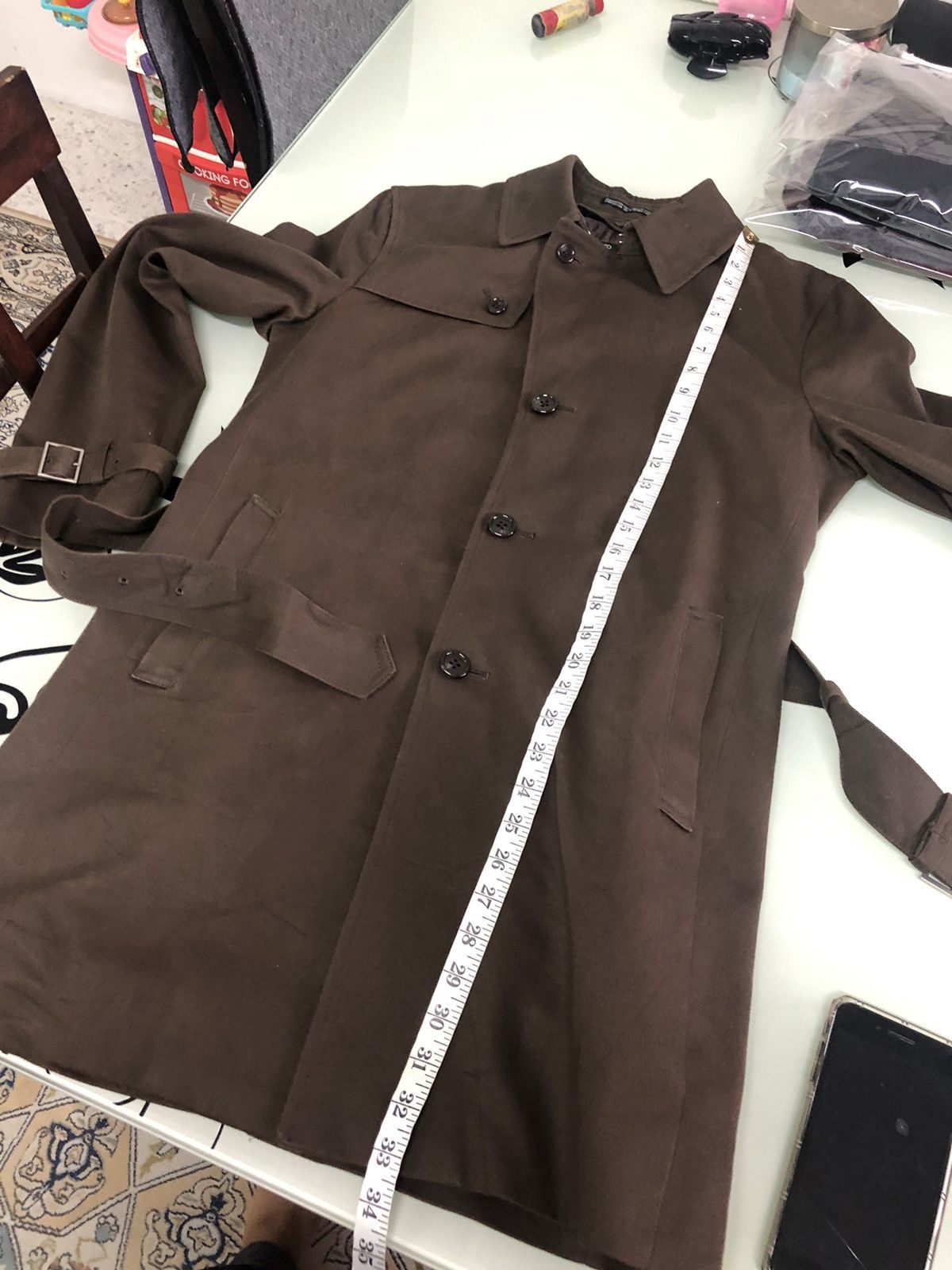 Yohji Yamamoto Vintage INED Homme by Yohji Yamamoto Dark Brown Jacket Size US M / EU 48-50 / 2 - 23 Thumbnail
