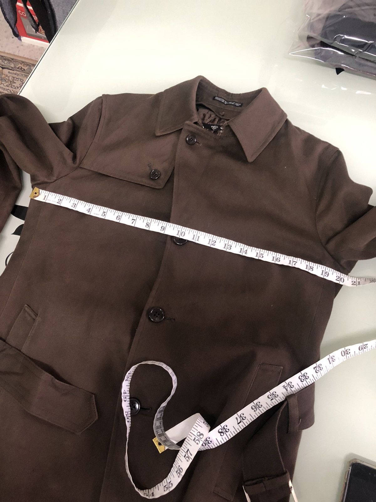 Yohji Yamamoto Vintage INED Homme by Yohji Yamamoto Dark Brown Jacket Size US M / EU 48-50 / 2 - 21 Thumbnail