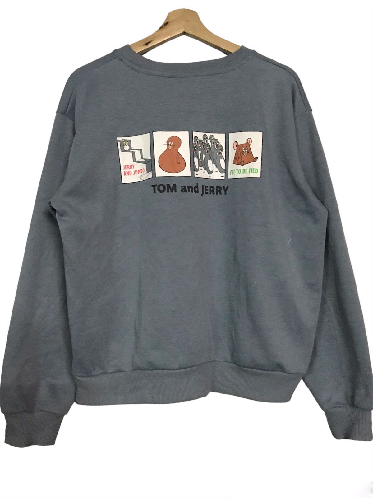 Cartoon Network × If Six Was Nine × The Unbranded Brand Tom And Jerry Sweatshirt Crewneck Pullover Size US L / EU 52-54 / 3 - 2 Thumbnail