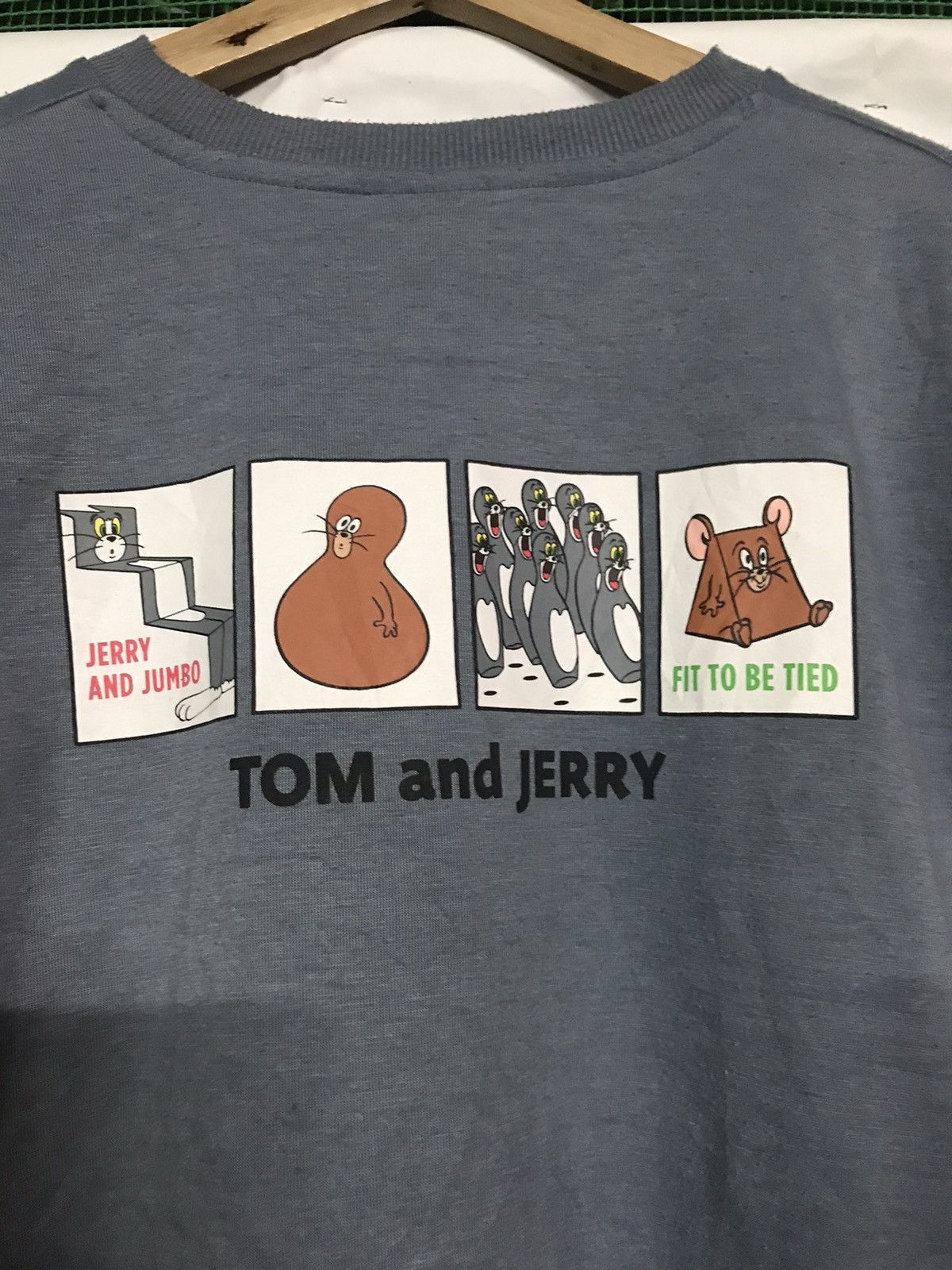 Cartoon Network × If Six Was Nine × The Unbranded Brand Tom And Jerry Sweatshirt Crewneck Pullover Size US L / EU 52-54 / 3 - 4 Thumbnail