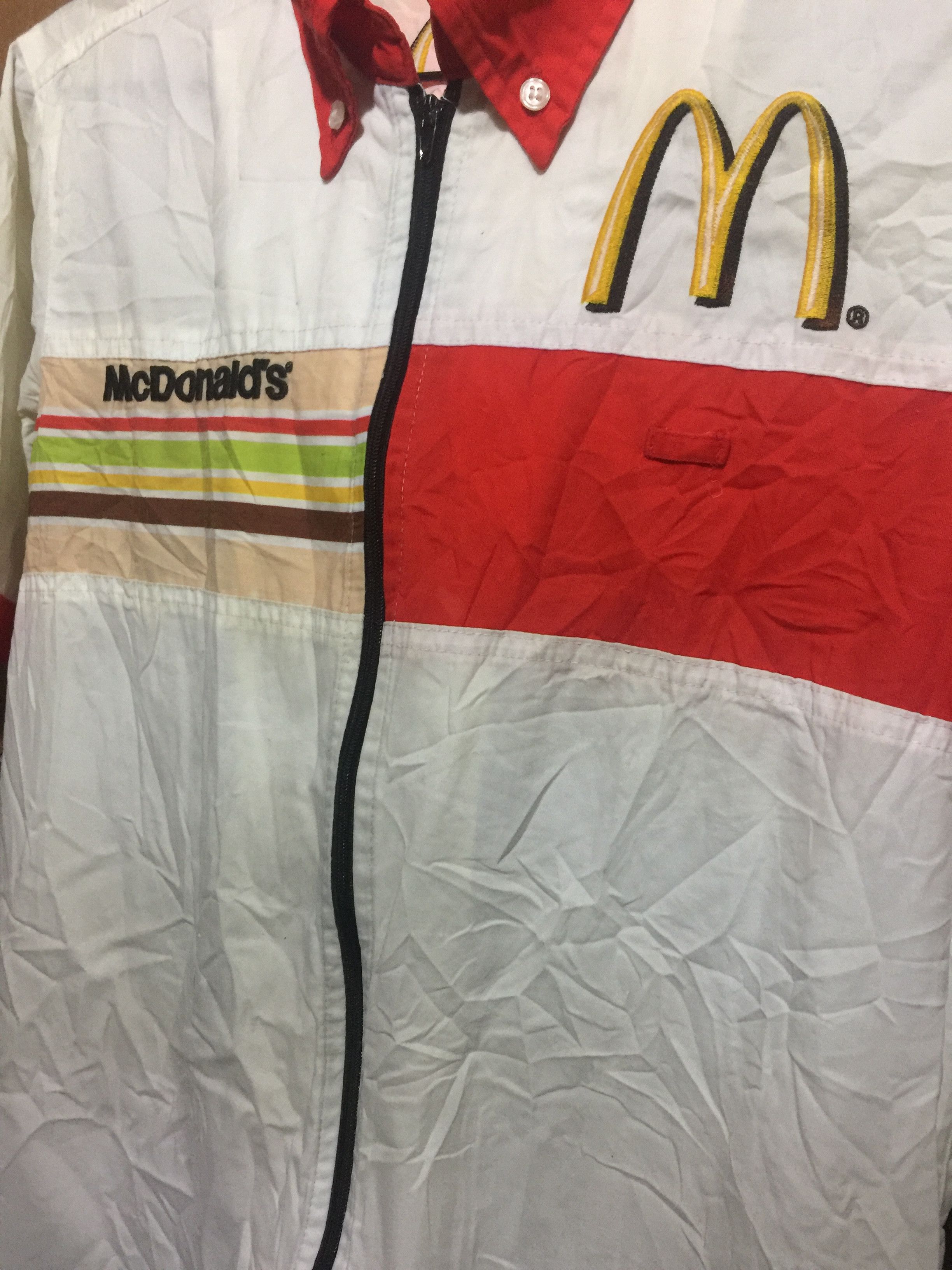 Vintage 🔥Hard to find🔥Vintage McDonald’s Work Shirt Zip Size US S / EU 44-46 / 1 - 3 Thumbnail
