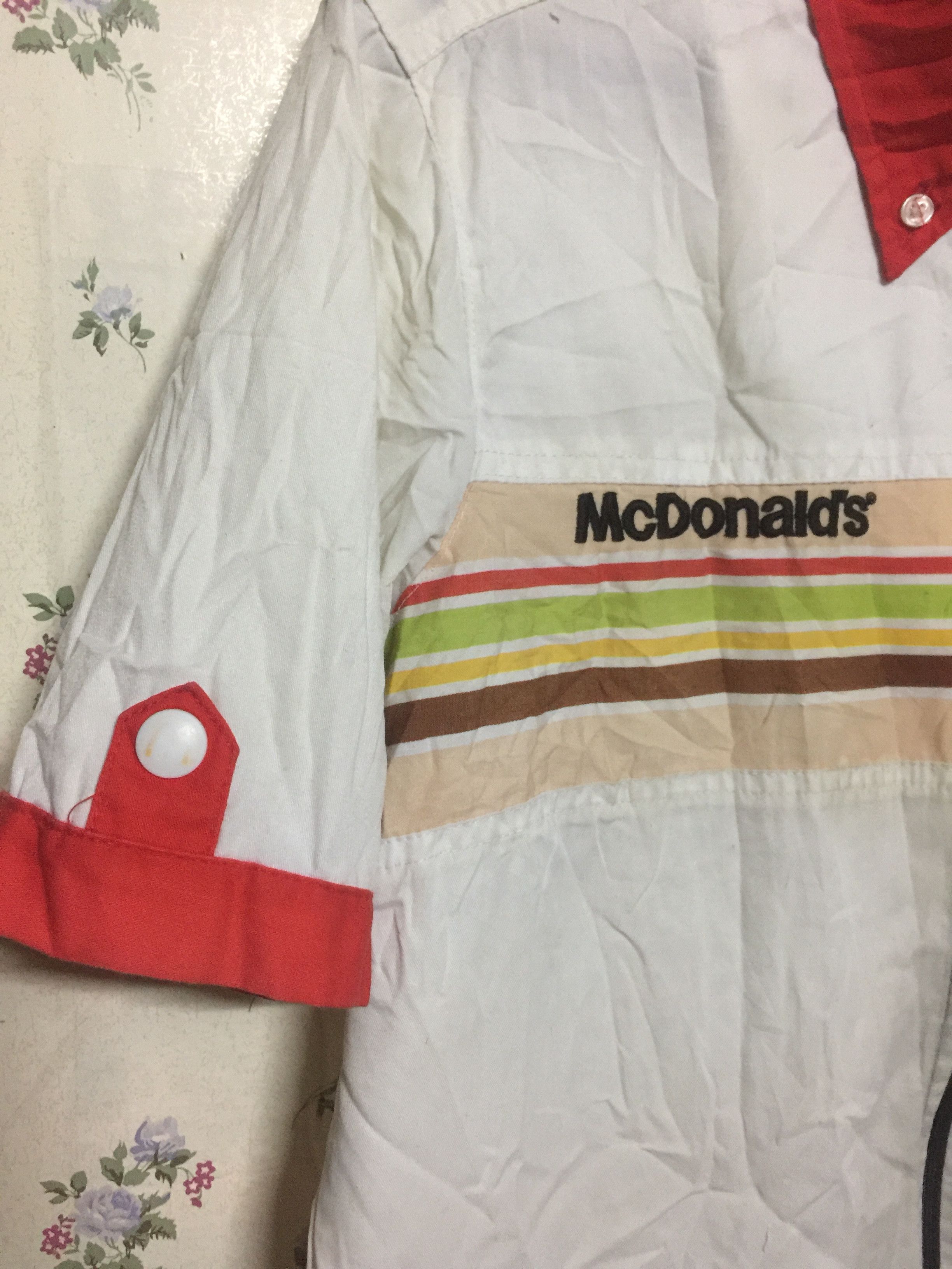 Vintage 🔥Hard to find🔥Vintage McDonald’s Work Shirt Zip Size US S / EU 44-46 / 1 - 4 Thumbnail
