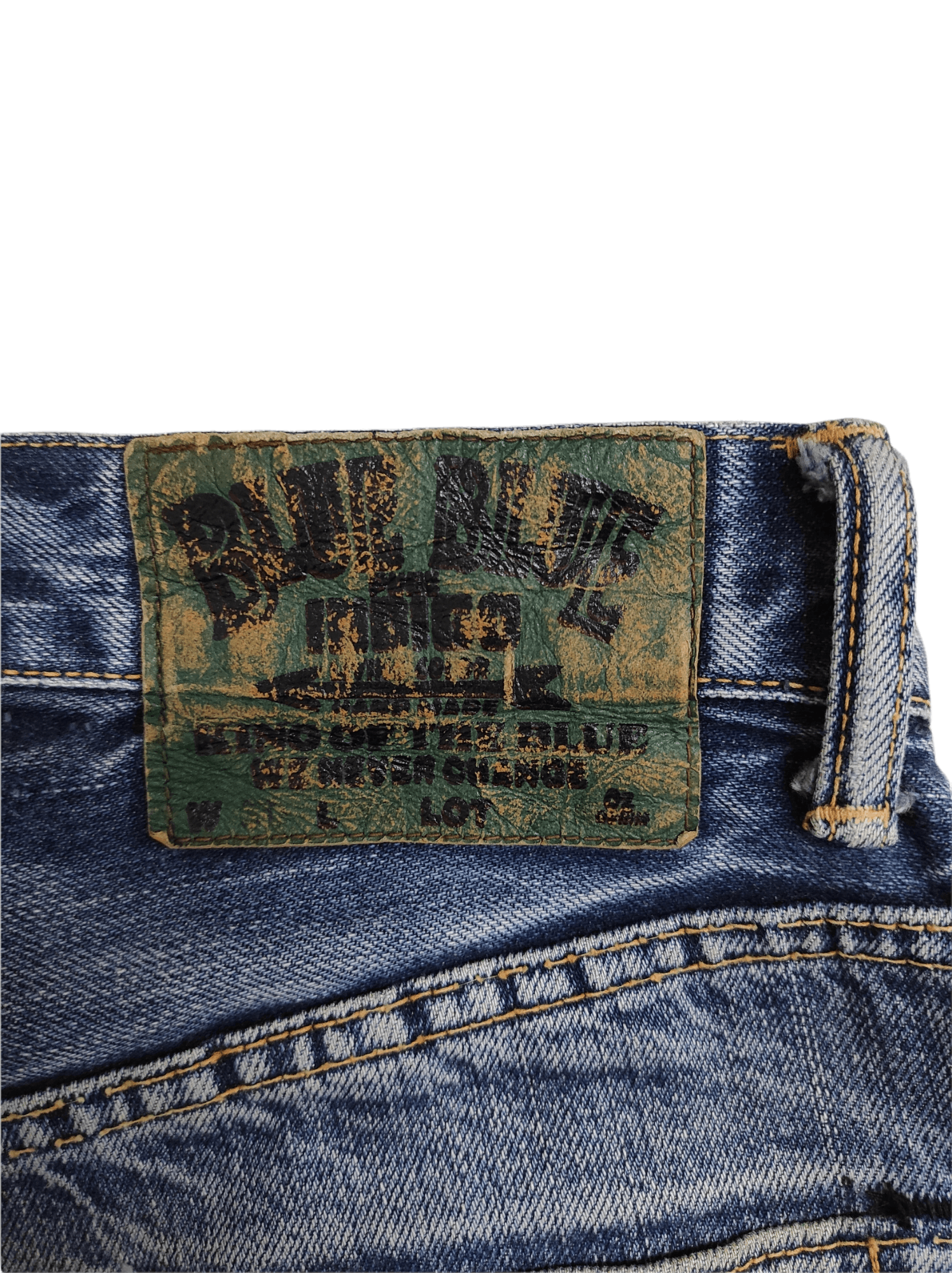 Blue Blue Japan The Indigo Hand Made Reconstruction Jeans Size US 30 / EU 46 - 3 Thumbnail