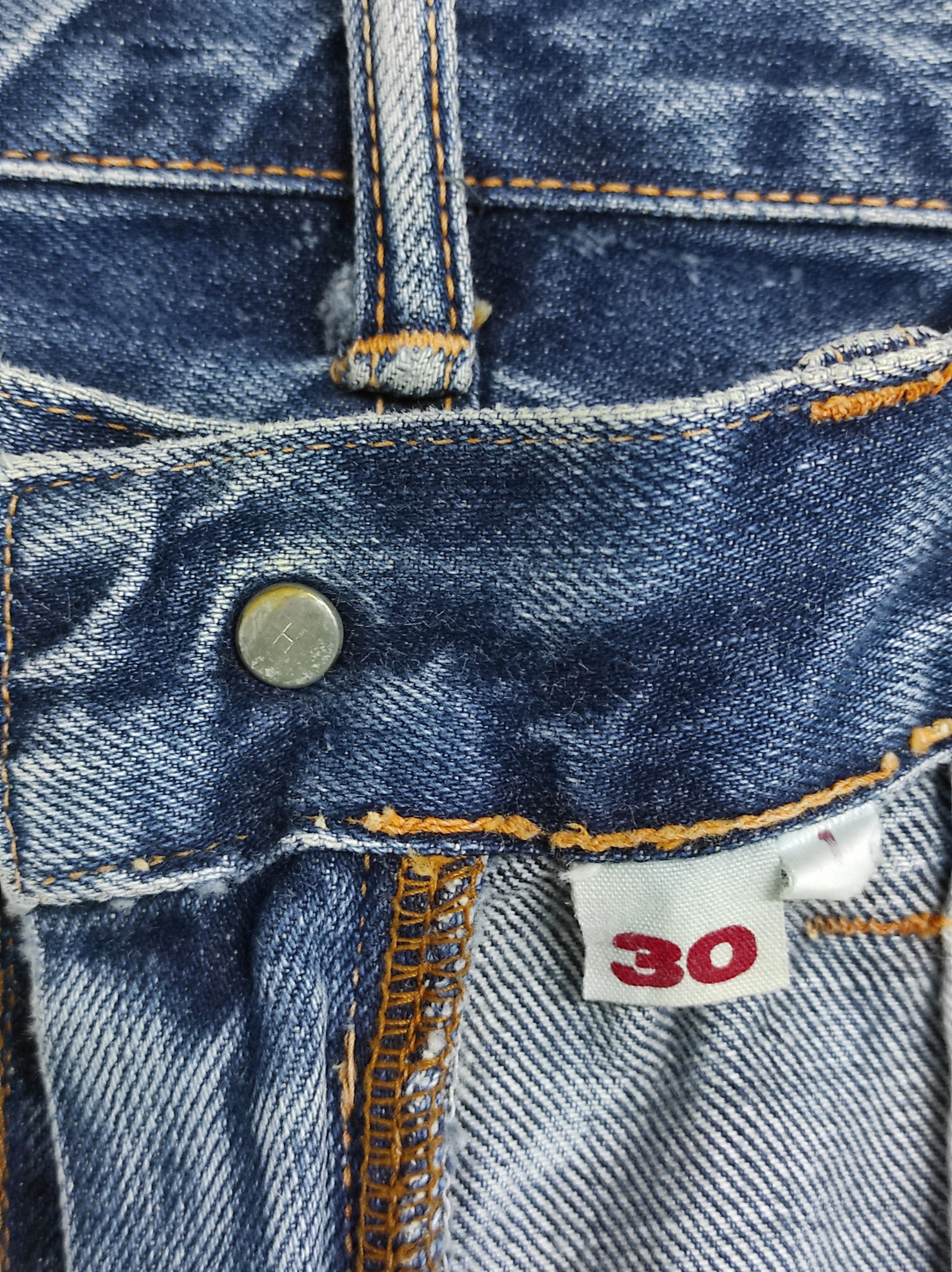 Blue Blue Japan The Indigo Hand Made Reconstruction Jeans Size US 30 / EU 46 - 4 Thumbnail
