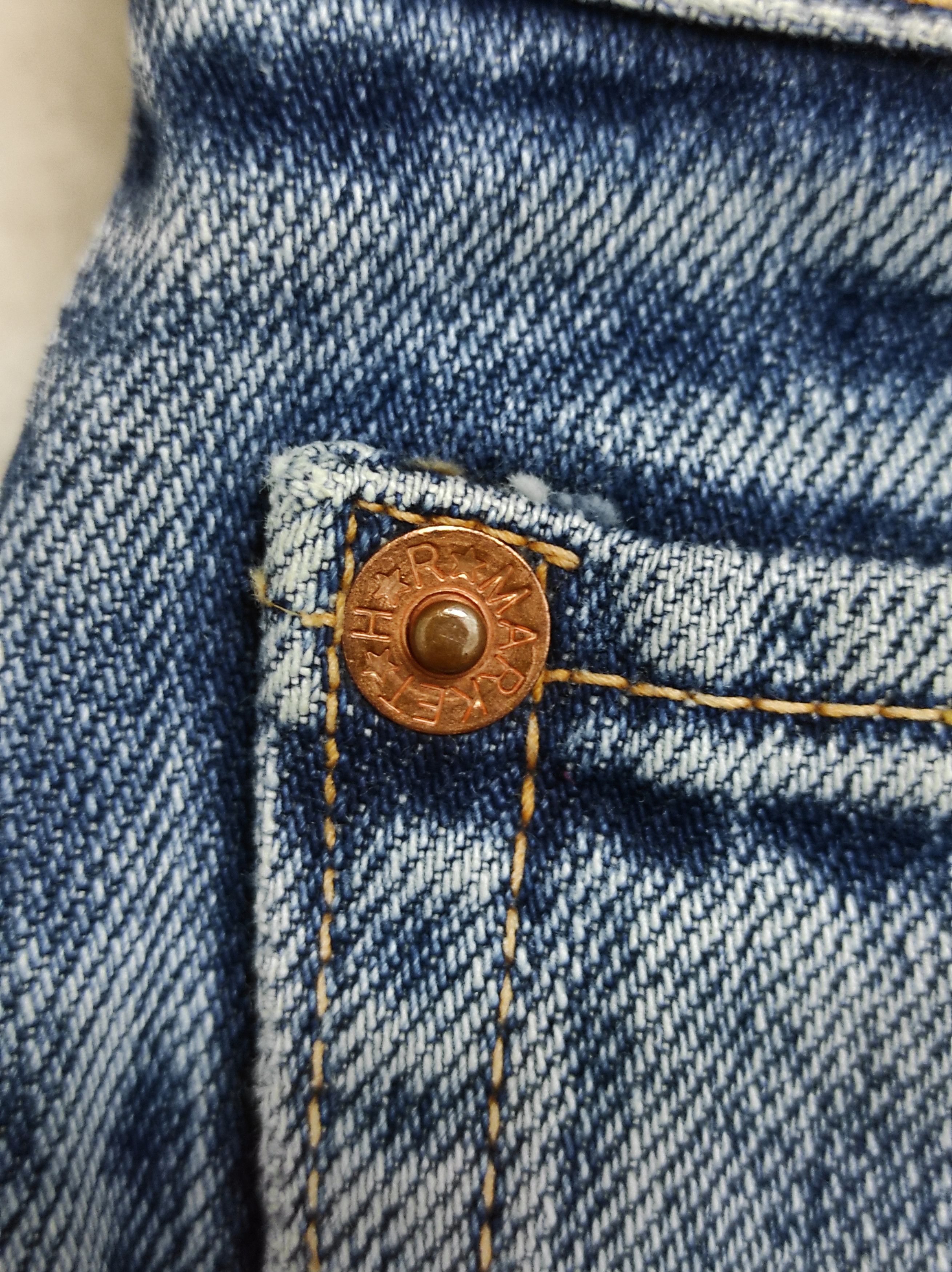Blue Blue Japan The Indigo Hand Made Reconstruction Jeans Size US 30 / EU 46 - 11 Thumbnail