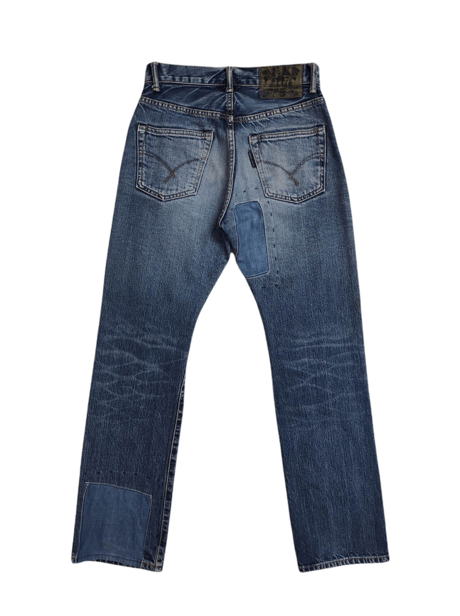 Blue Blue Japan The Indigo Hand Made Reconstruction Jeans Size US 30 / EU 46 - 2 Thumbnail