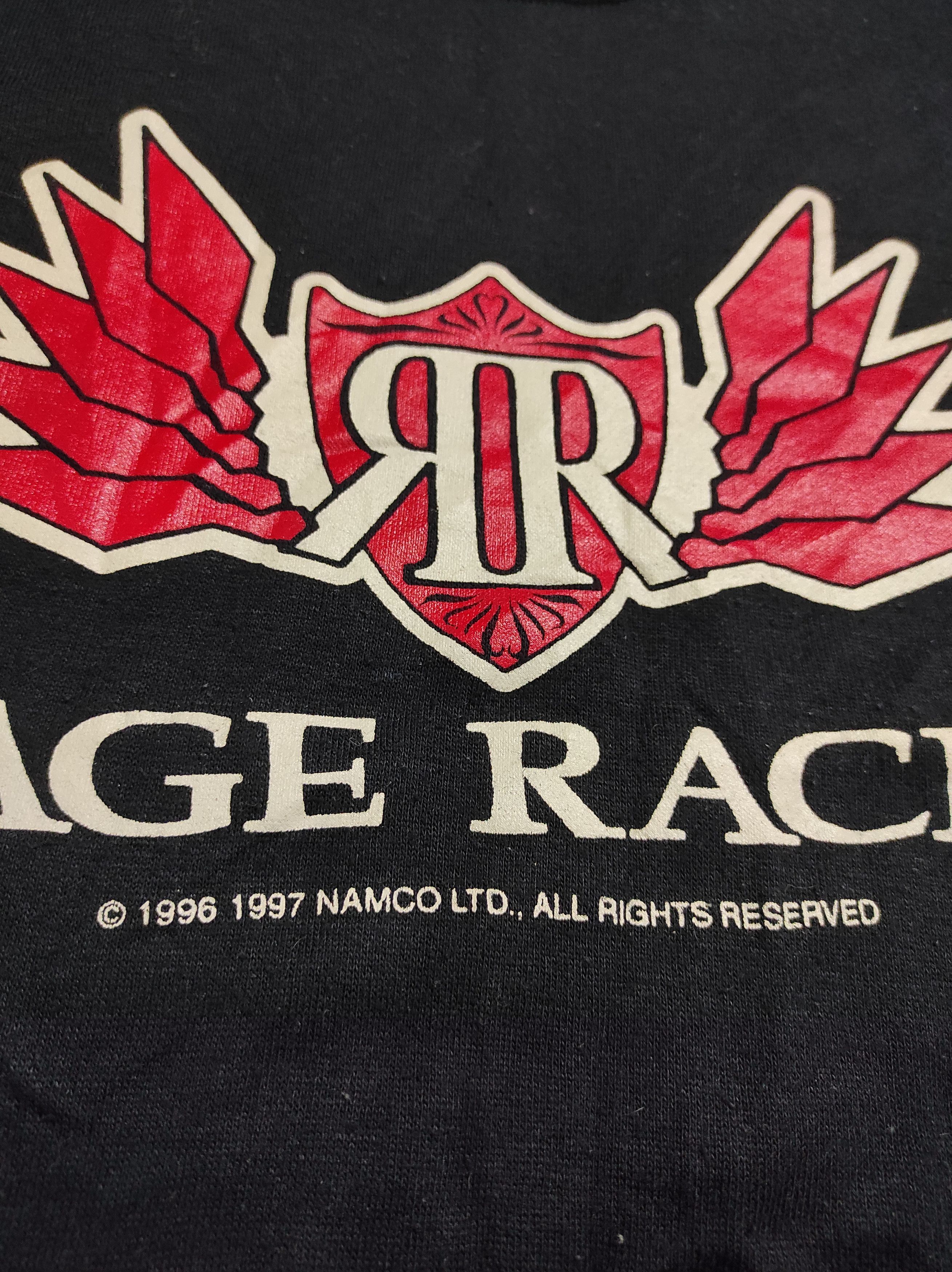 Playstation Vintage RAGE RACER 1996 1997 NAMCO Promo sweater Size US M / EU 48-50 / 2 - 14 Thumbnail