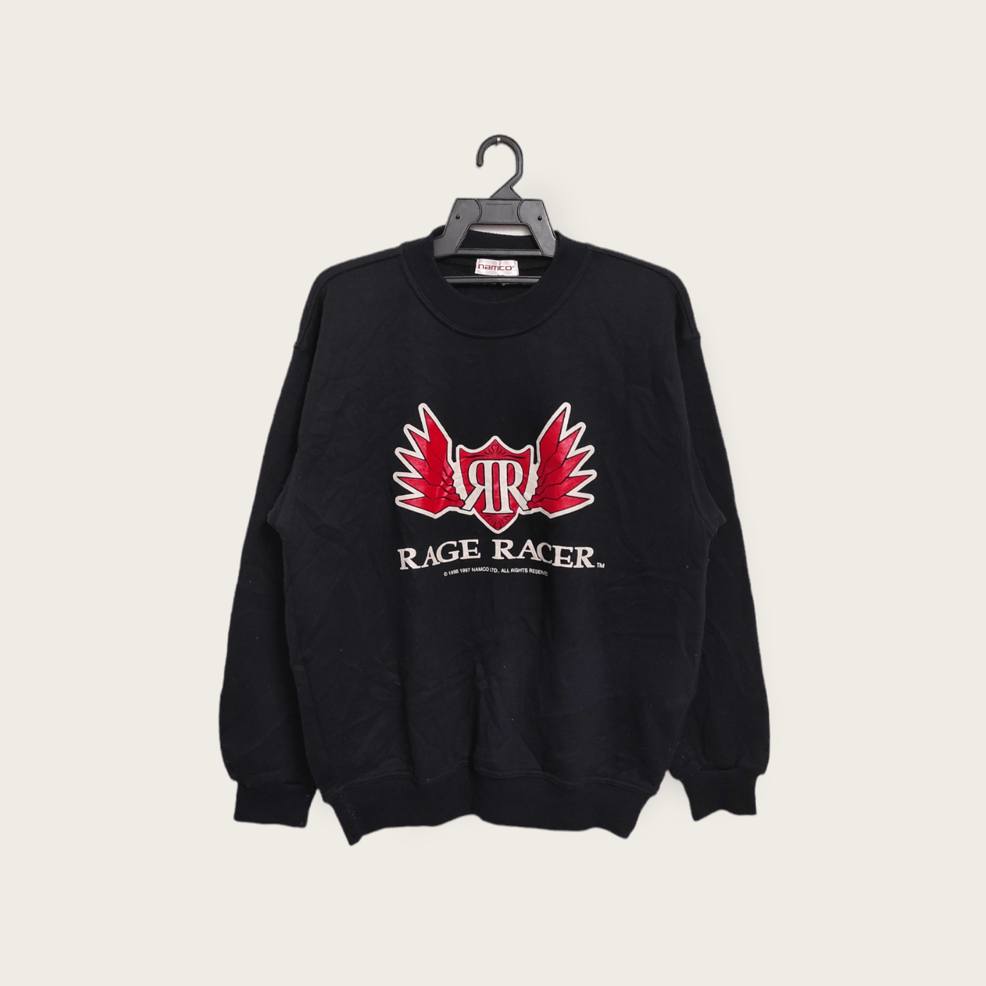 Playstation Vintage RAGE RACER 1996 1997 NAMCO Promo sweater Size US M / EU 48-50 / 2 - 1 Thumbnail