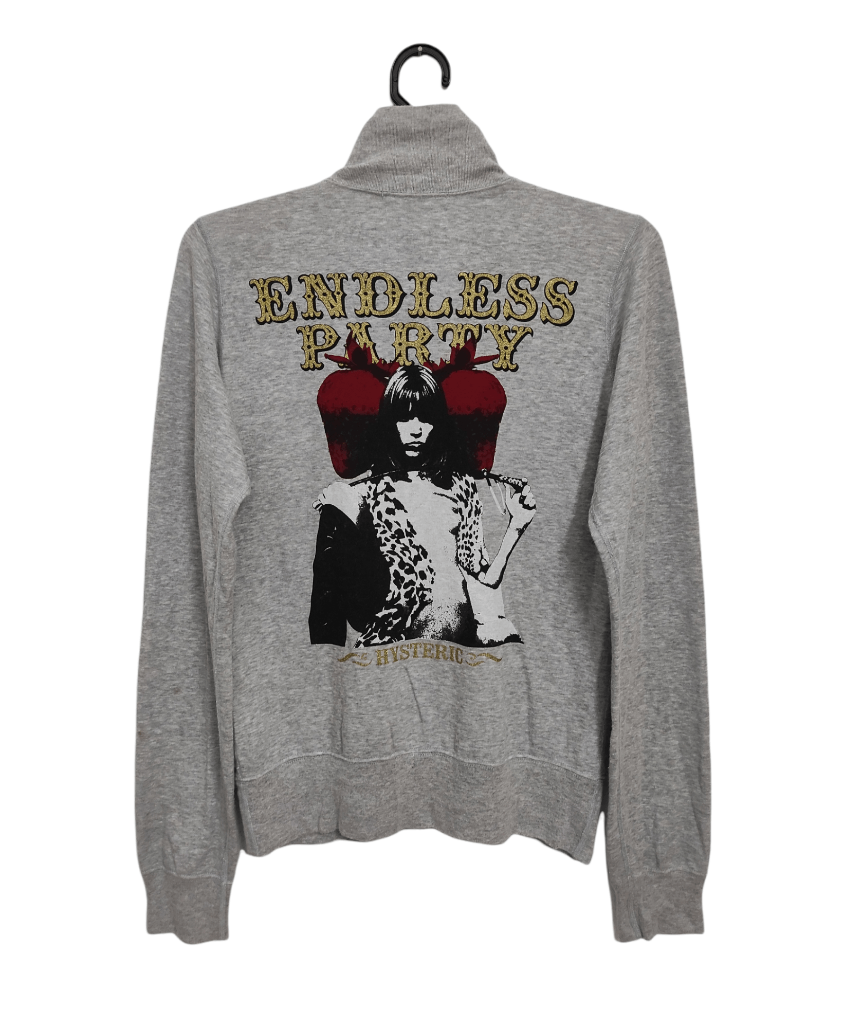 Archival Clothing Archive HYSTERIC GLAMOUR ENDLESS PARTY ZIP UP sweatshirt  | Grailed