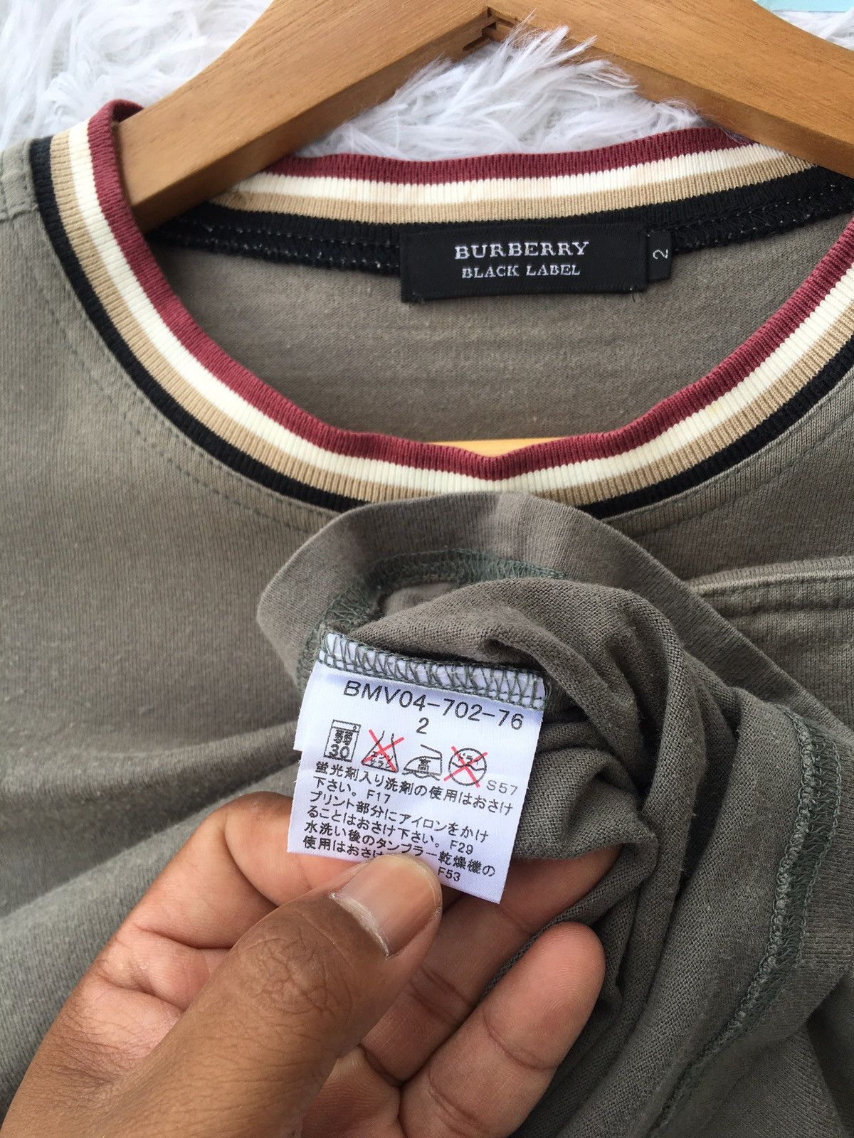 Burberry Rare Vintage Burberry Black Label Checkered Tshirt Size US S / EU 44-46 / 1 - 11 Thumbnail