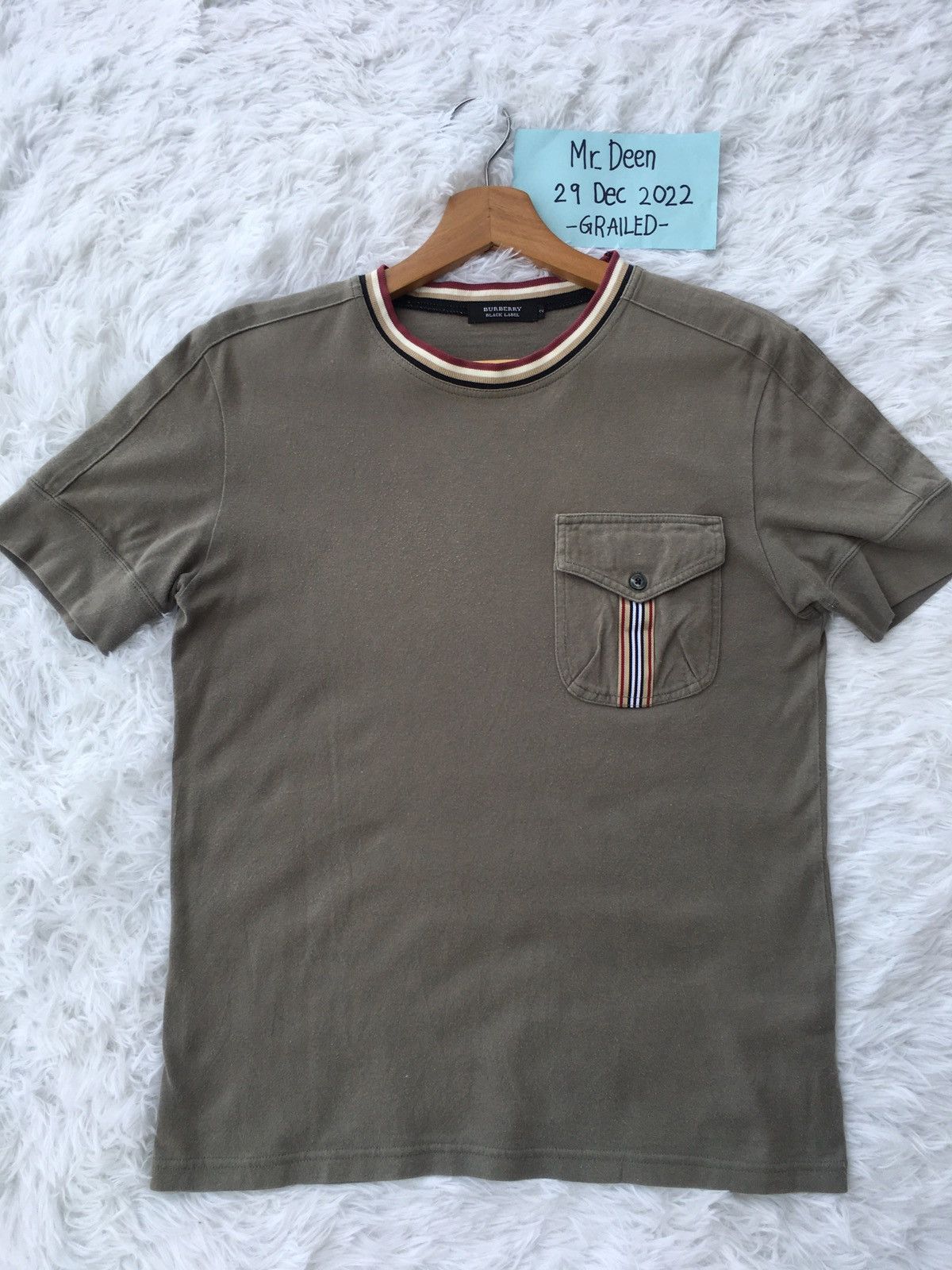 Burberry Rare Vintage Burberry Black Label Checkered Tshirt Size US S / EU 44-46 / 1 - 5 Thumbnail