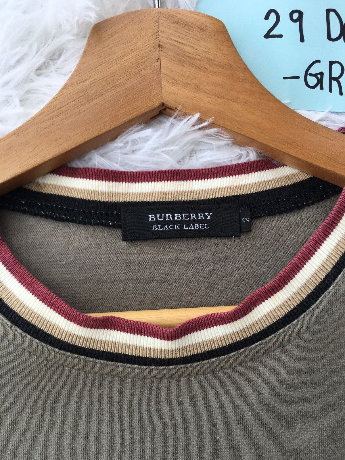 Burberry Rare Vintage Burberry Black Label Checkered Tshirt Size US S / EU 44-46 / 1 - 8 Thumbnail
