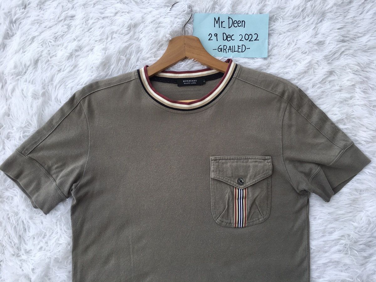 Burberry Rare Vintage Burberry Black Label Checkered Tshirt Size US S / EU 44-46 / 1 - 1 Thumbnail
