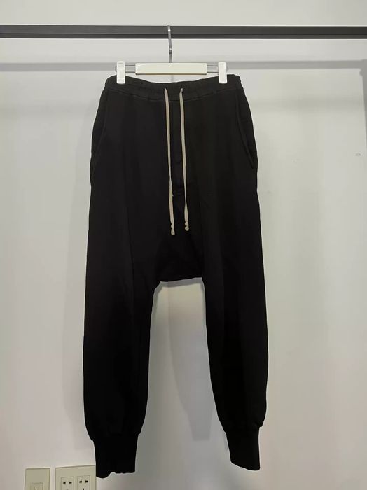 Rick Owens Rick Owens ro basic black harem pants | Grailed