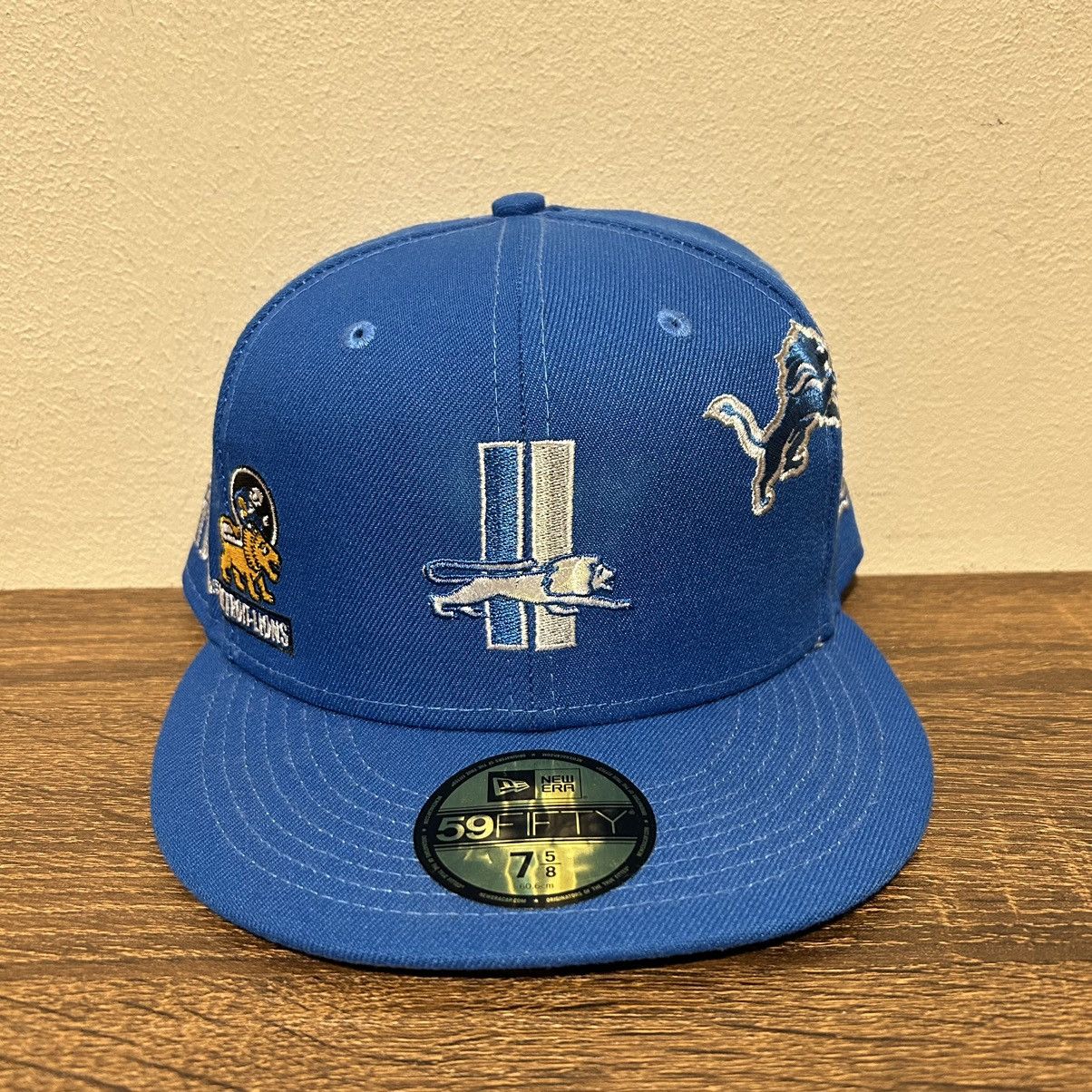 New Era x Just Don Detroit Lions Hat 7 7/8