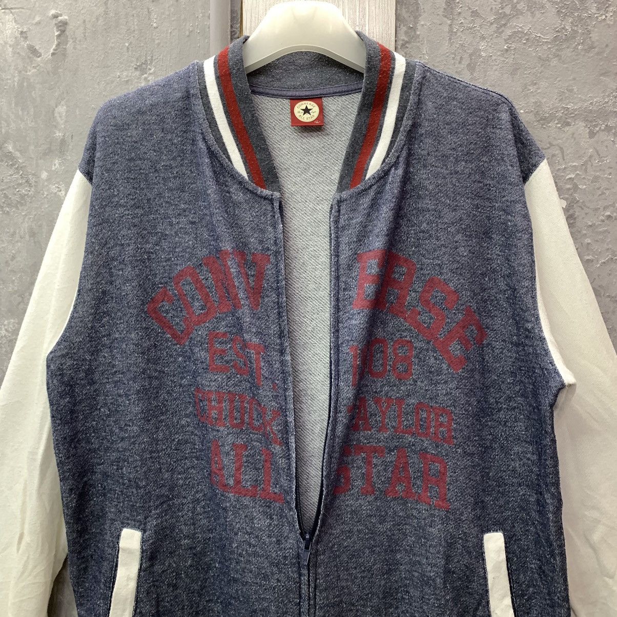 Converse Converse Zipper pocket Sweater Size US XL / EU 56 / 4 - 7 Thumbnail
