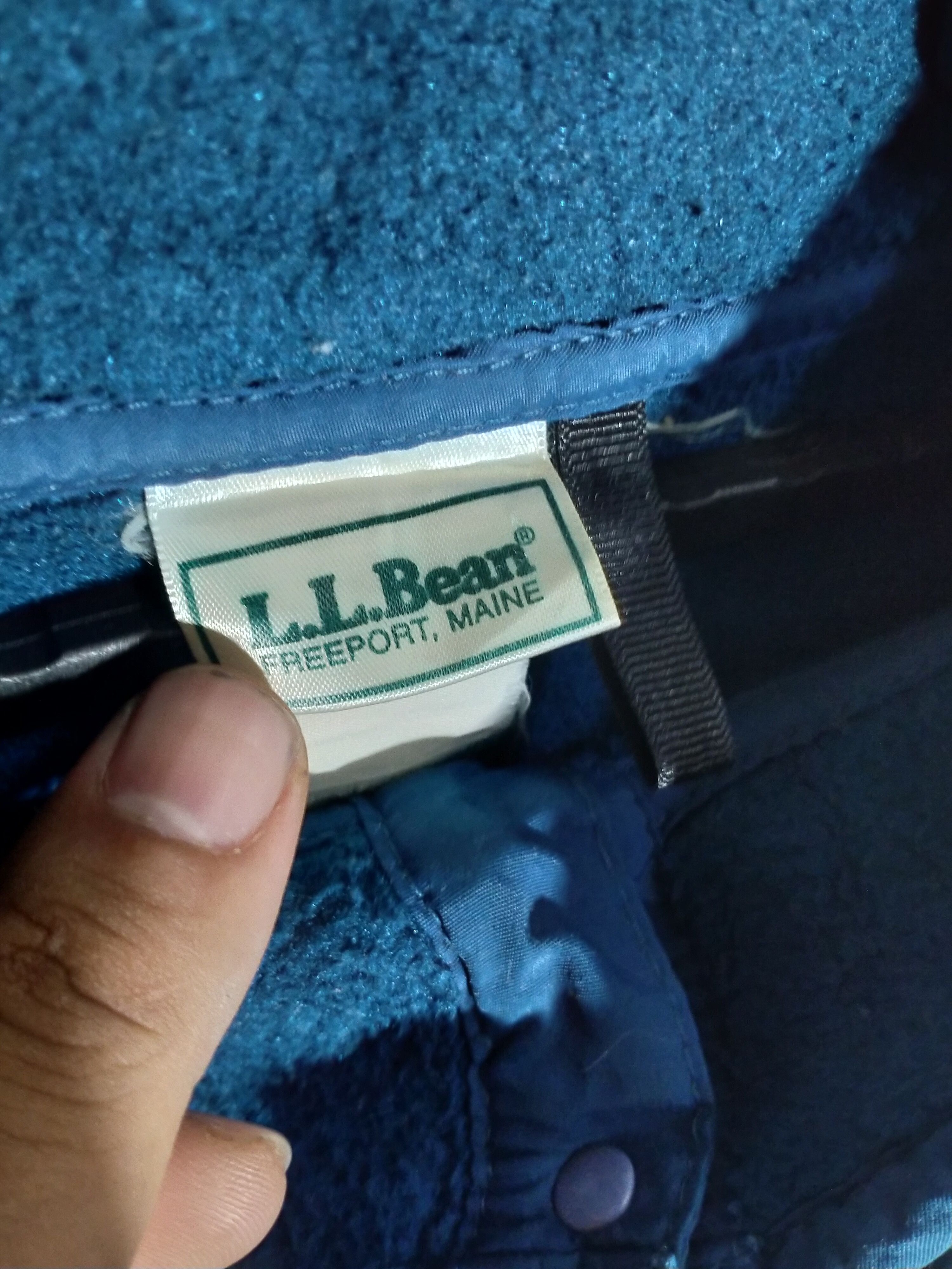 Japanese Brand × L.L. Bean L.L BEAN HALF BUTTON FLEECE JACKET Size US XXL / EU 58 / 5 - 3 Thumbnail
