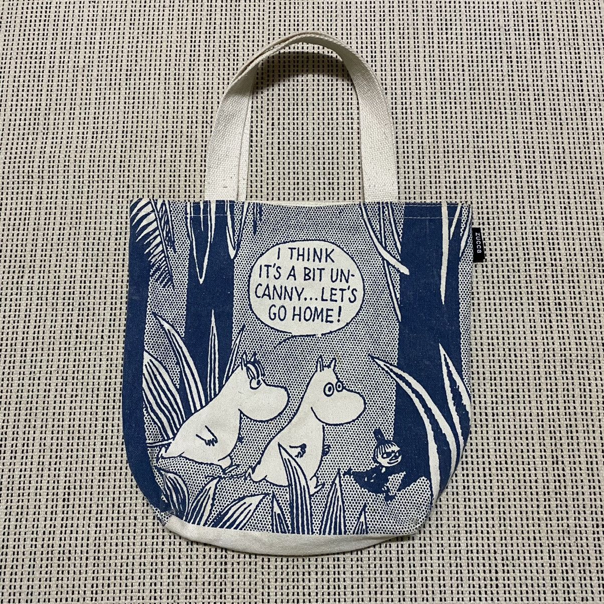 Issey Miyake × Japanese Brand × Zucca Issey Miyake Zucca x Moomin Cartoon Tote Bag Designer Size ONE SIZE - 1 Thumbnail