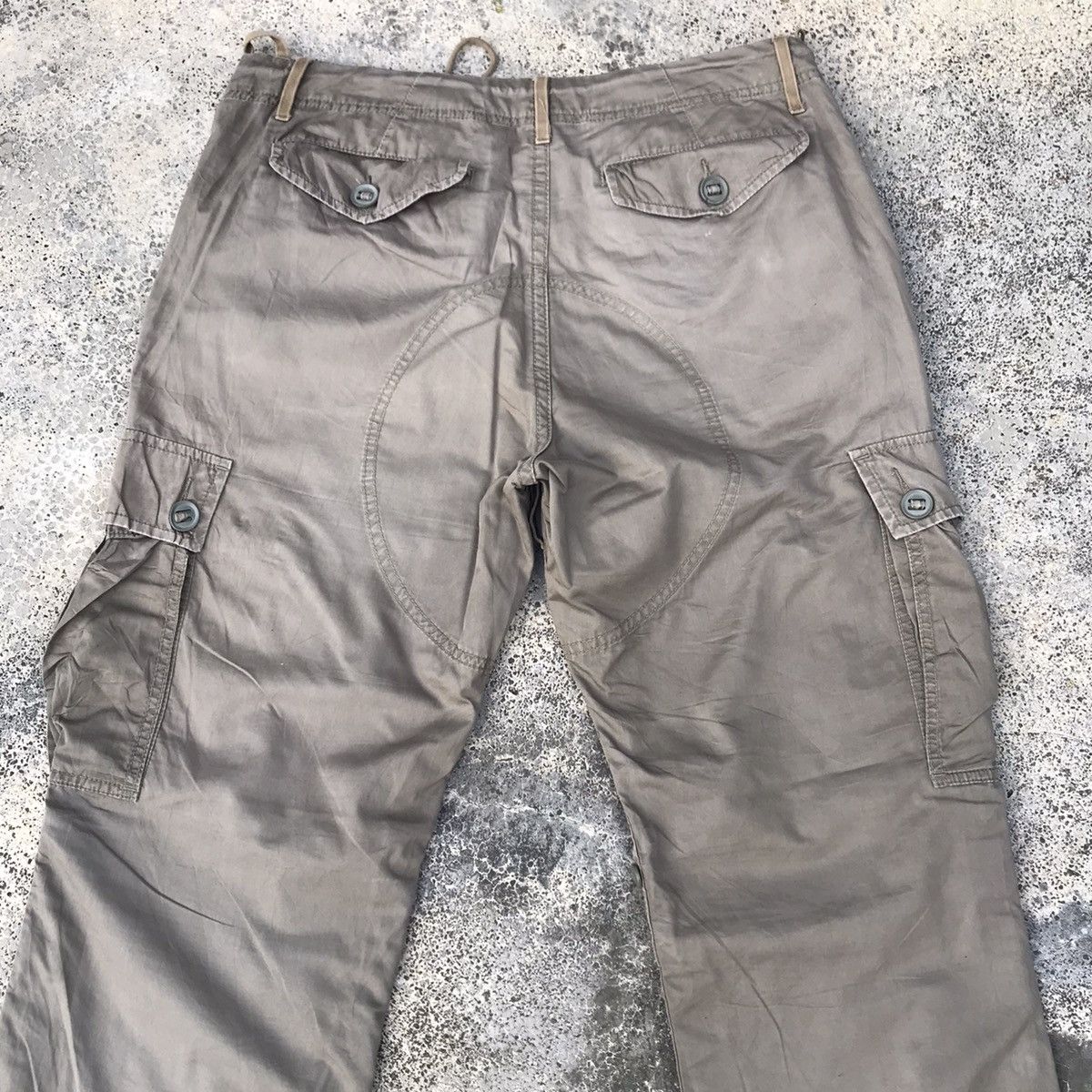 Japanese Brand Vintage Japanese Brand 33x32 Tactical Cargo Pants Size US 33 - 12 Thumbnail