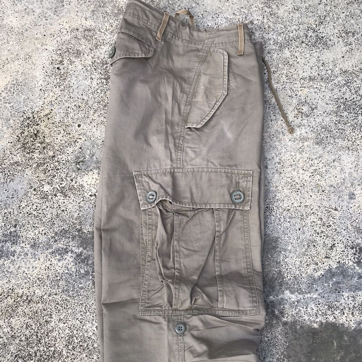 Japanese Brand Vintage Japanese Brand 33x32 Tactical Cargo Pants Size US 33 - 14 Thumbnail