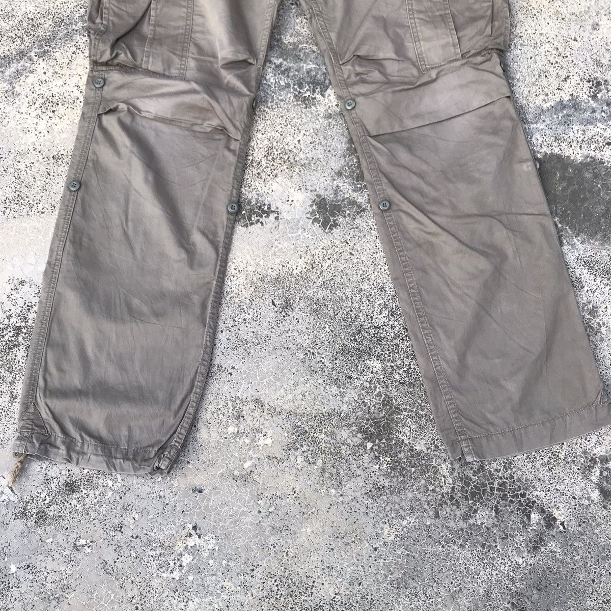 Japanese Brand Vintage Japanese Brand 33x32 Tactical Cargo Pants Size US 33 - 3 Thumbnail