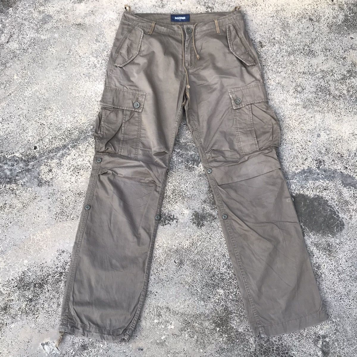 Japanese Brand Vintage Japanese Brand 33x32 Tactical Cargo Pants Size US 33 - 1 Thumbnail