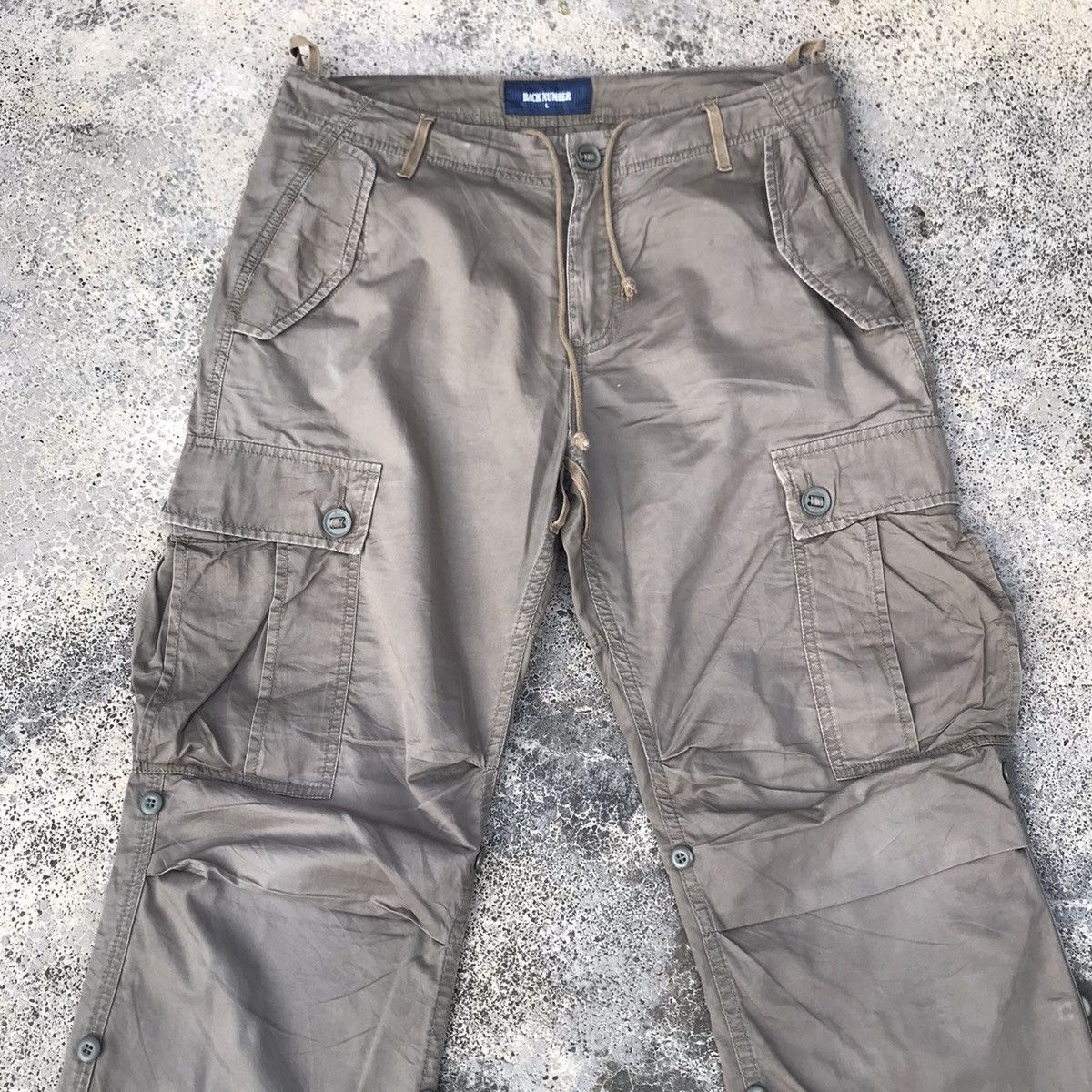 Japanese Brand Vintage Japanese Brand 33x32 Tactical Cargo Pants Size US 33 - 2 Thumbnail