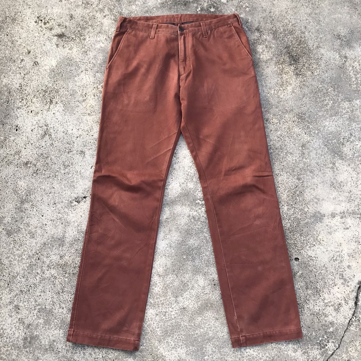 Japanese Brand Vintage Japanese Brand 32x32.5 Faded Trousers Pants Size US 32 / EU 48 - 1 Thumbnail