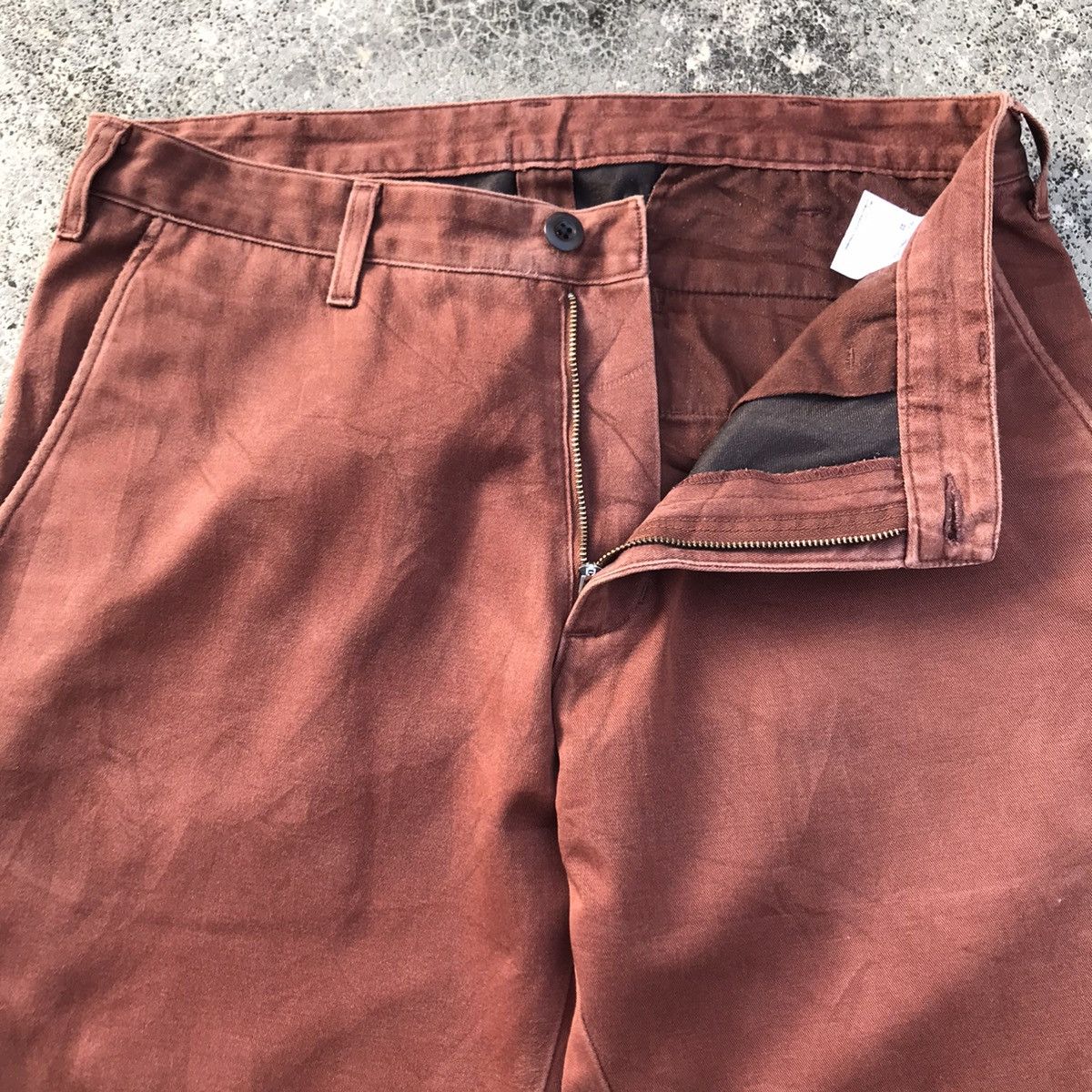Japanese Brand Vintage Japanese Brand 32x32.5 Faded Trousers Pants Size US 32 / EU 48 - 7 Thumbnail