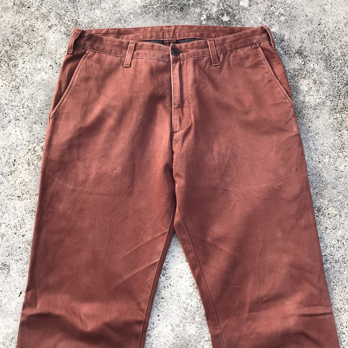 Japanese Brand Vintage Japanese Brand 32x32.5 Faded Trousers Pants Size US 32 / EU 48 - 2 Thumbnail