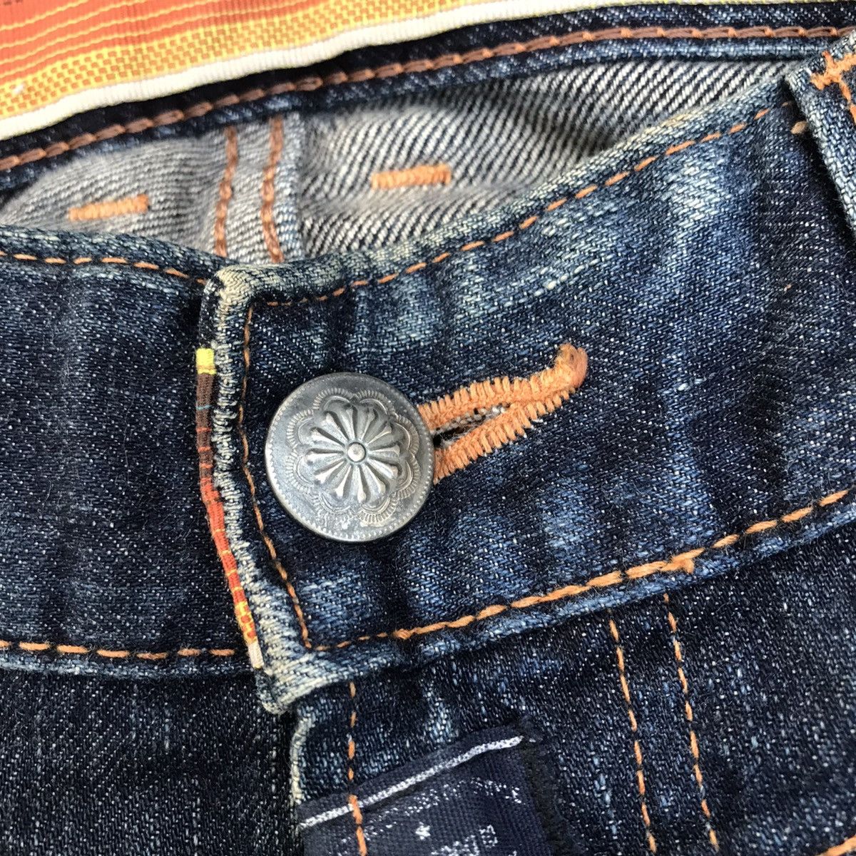 Edwin 💥W32 Vintage Edwin Japan Distressed Blue Wash Jeans Size US 32 / EU 48 - 8 Thumbnail