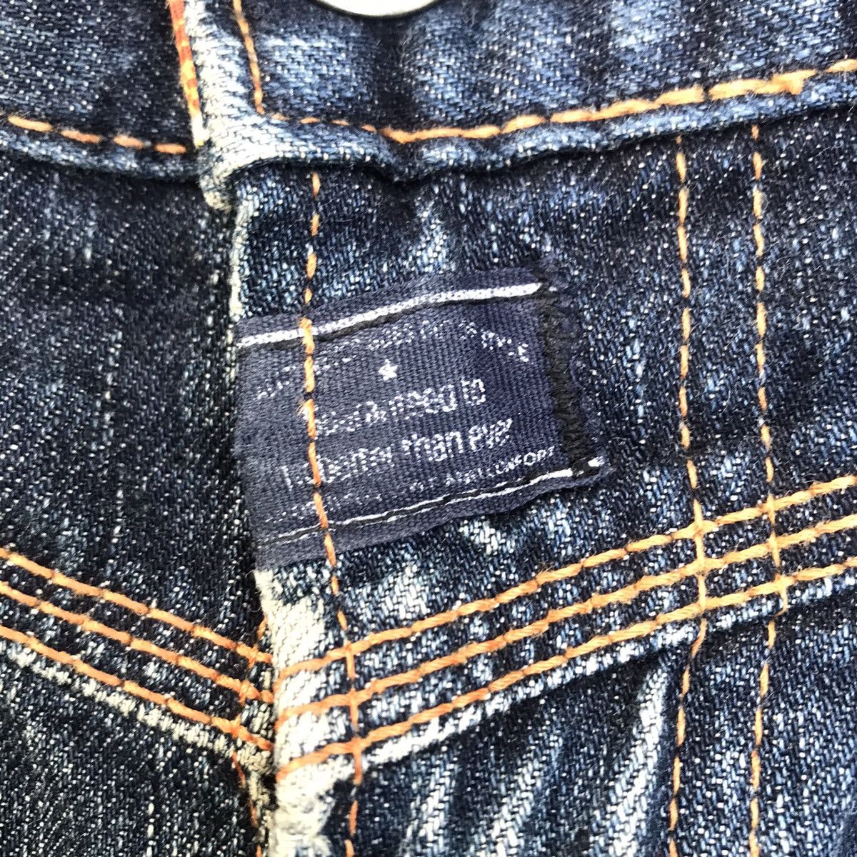 Edwin 💥W32 Vintage Edwin Japan Distressed Blue Wash Jeans Size US 32 / EU 48 - 9 Thumbnail