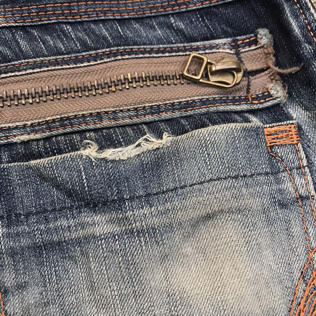 Edwin 💥W32 Vintage Edwin Japan Distressed Blue Wash Jeans Size US 32 / EU 48 - 17 Thumbnail