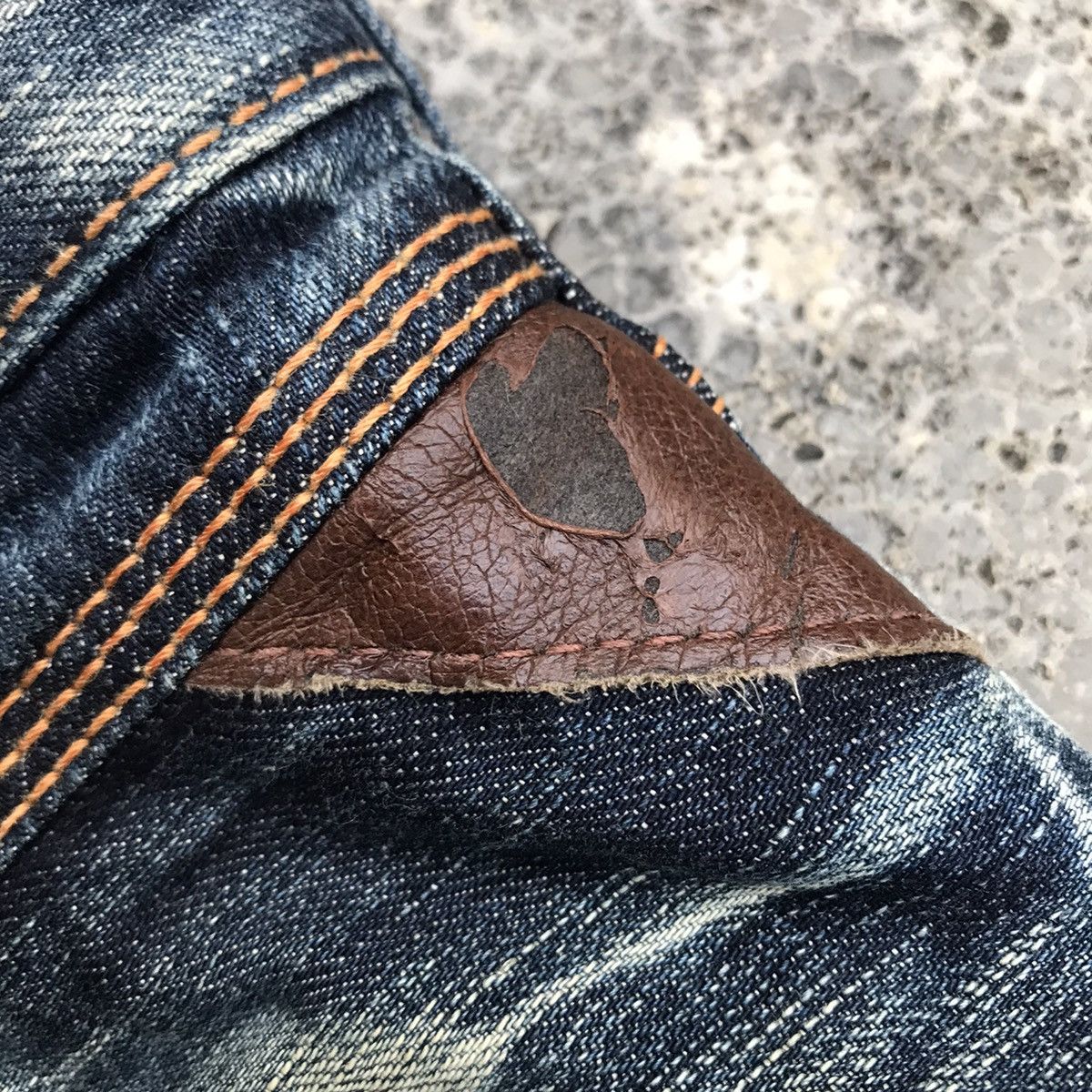 Edwin 💥W32 Vintage Edwin Japan Distressed Blue Wash Jeans Size US 32 / EU 48 - 14 Thumbnail