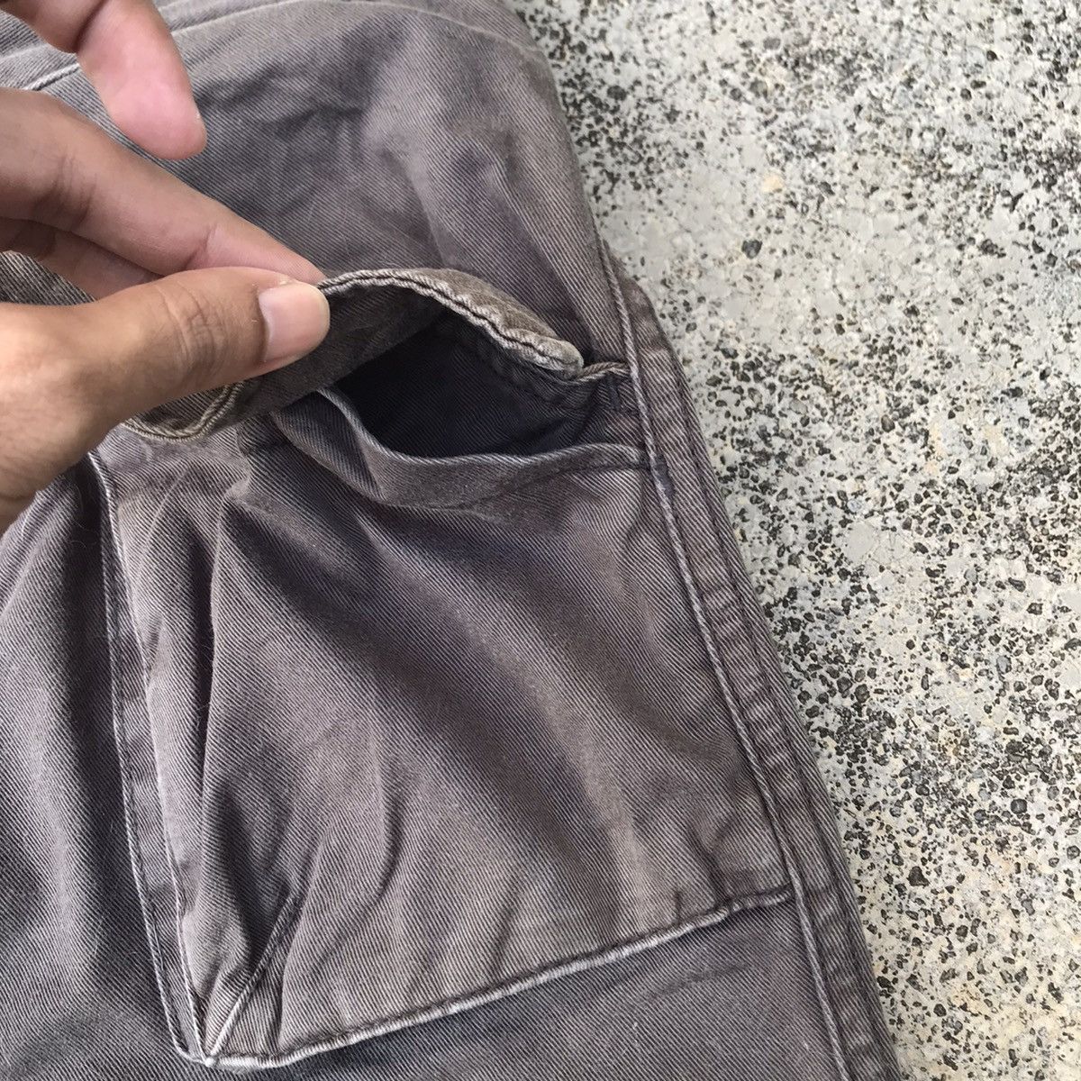 Japanese Brand Japanese Vintage Trousers Faded Tactical Cargo Pants Size US 35 - 8 Thumbnail